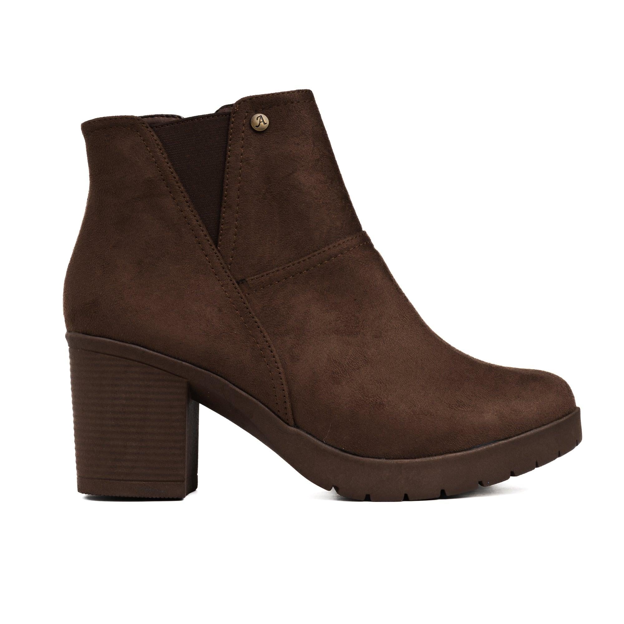 BOTINES MUJER CHEVY MARRÓN - 4