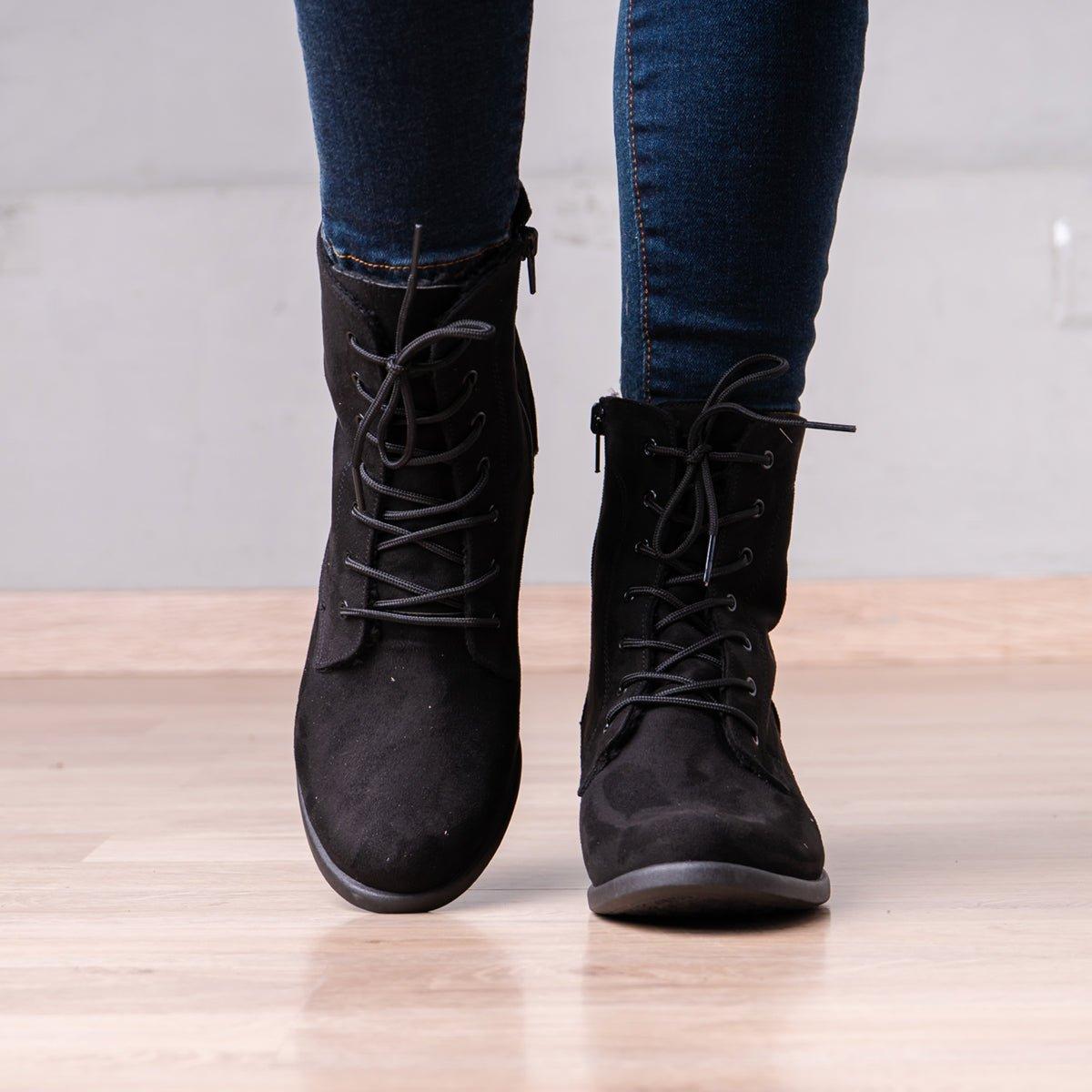 BOTINES MUJER NIZA 2.0 NEGRO - 2