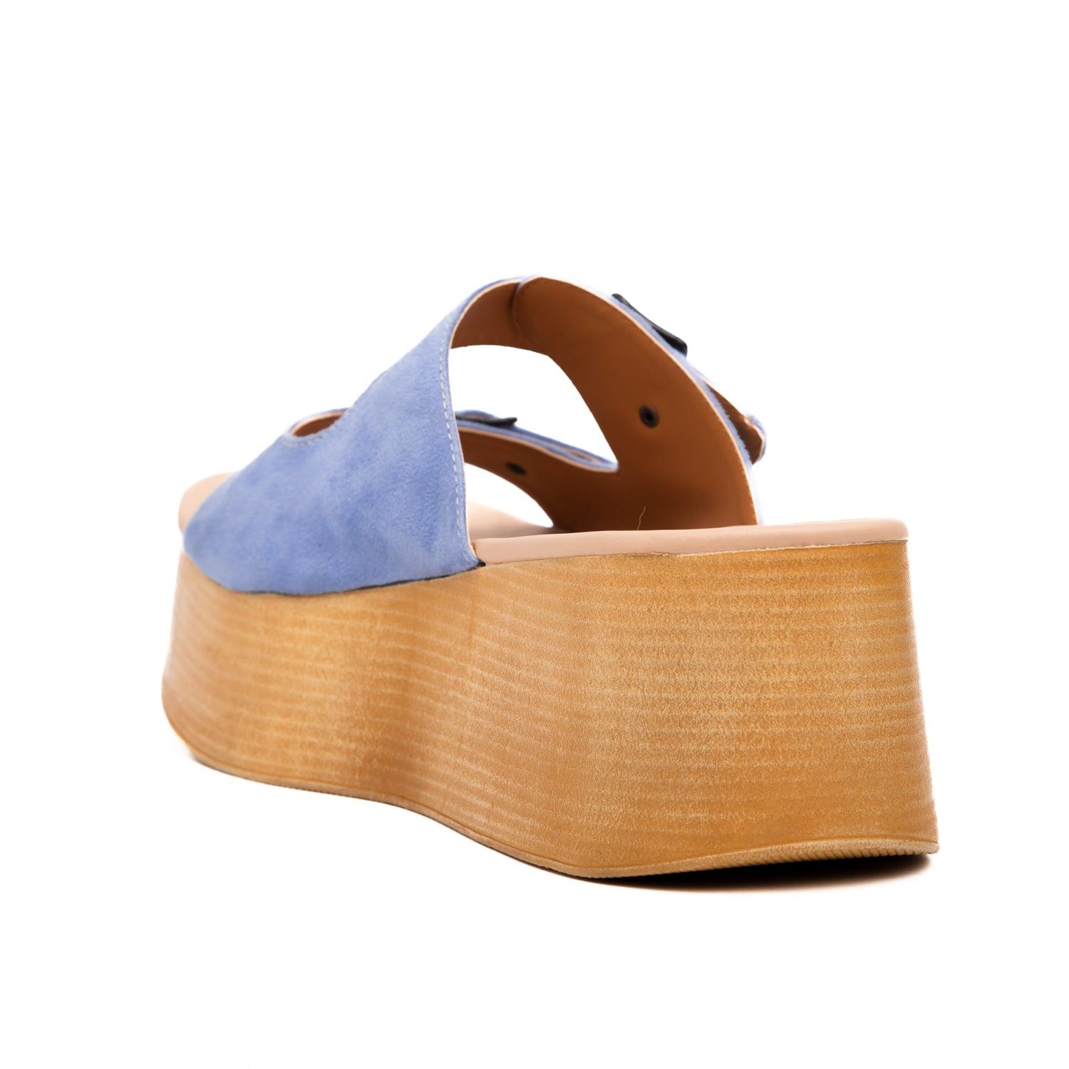 SANDALIAS CASUALES MUJER ORADEA CELESTE - 6