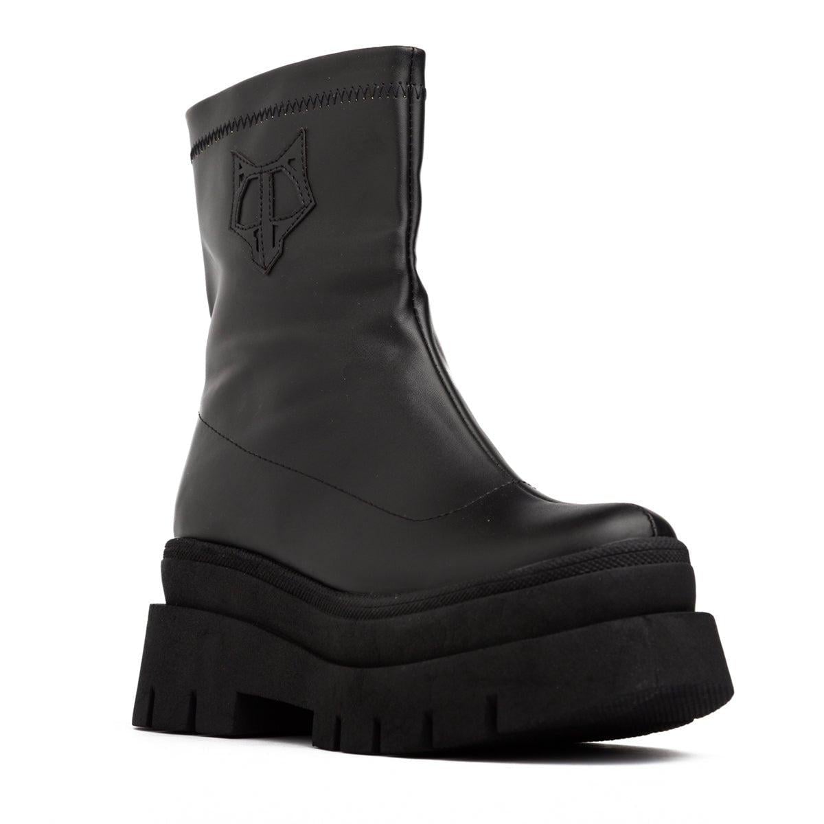 BOTAS MUJER LABELL NEGRO - 5