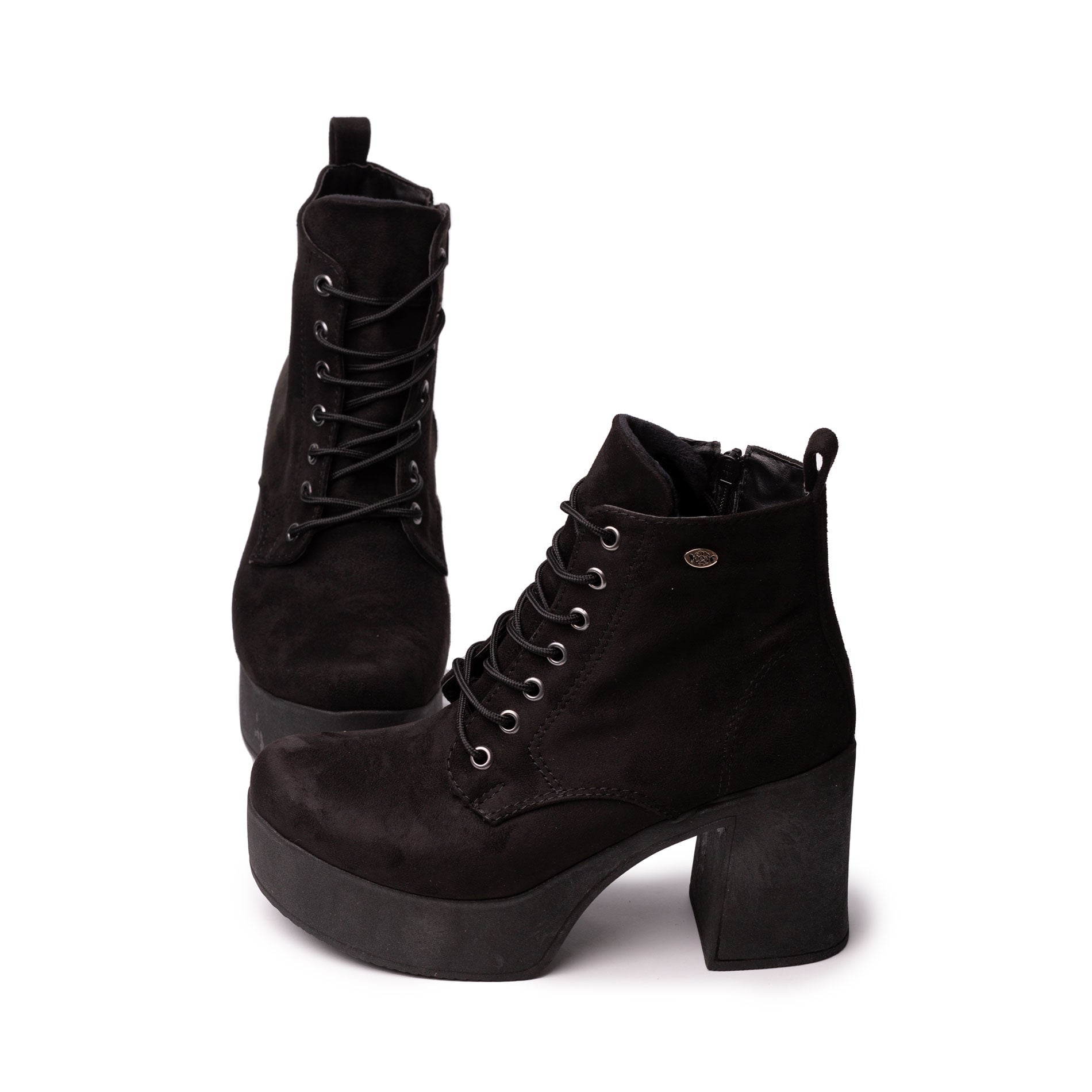 BOTAS MUJER RAZGRAD NEGRO GAMUZA - 7