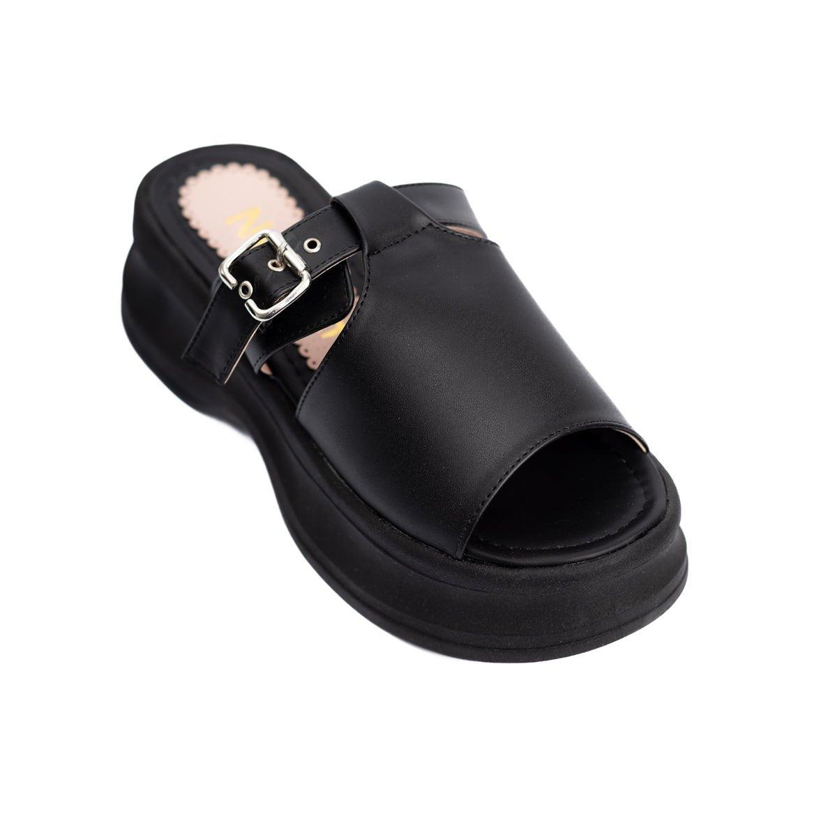 SANDALIAS CASUALES MUJER KVETA NEGRO - 5