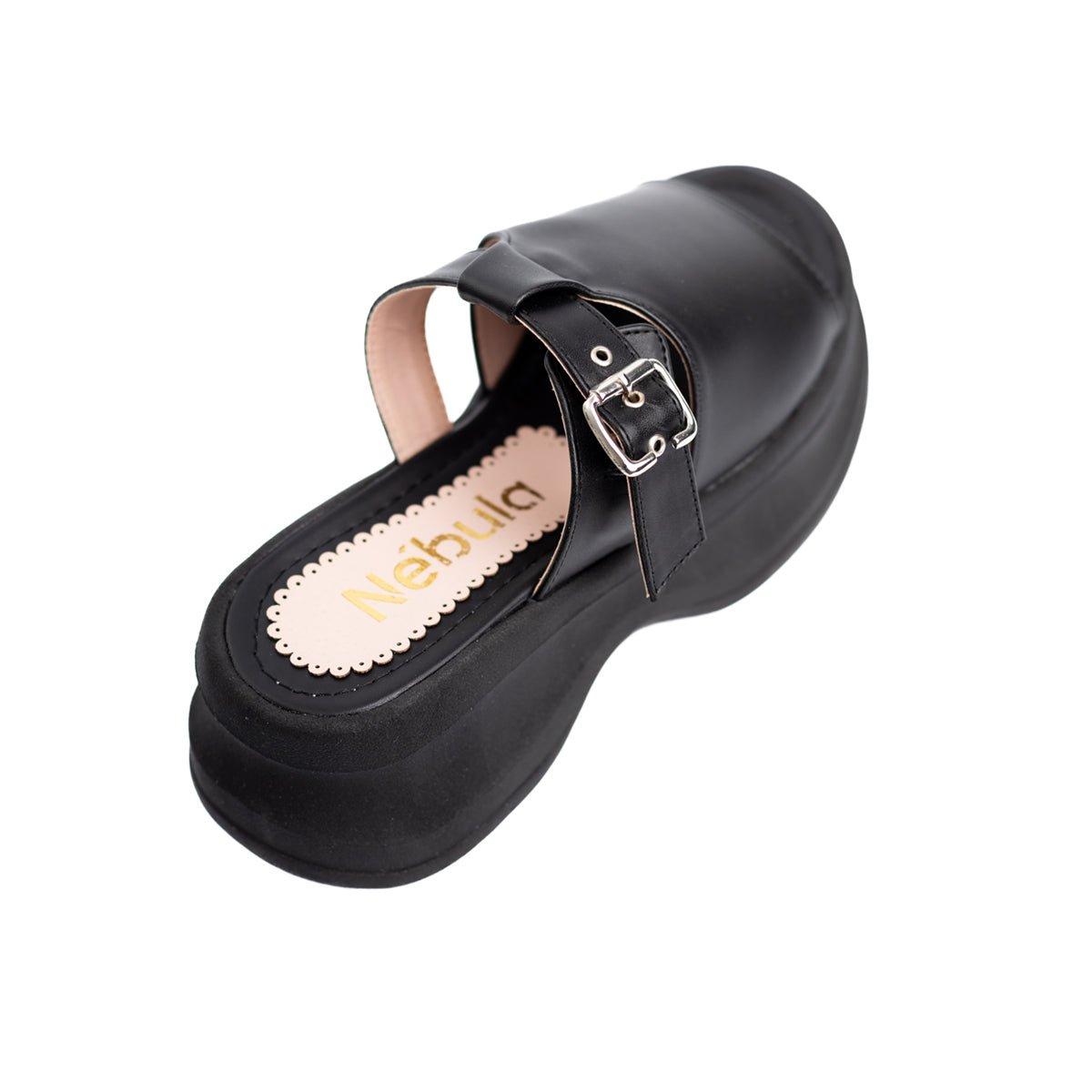 SANDALIAS CASUALES MUJER KVETA NEGRO - 6