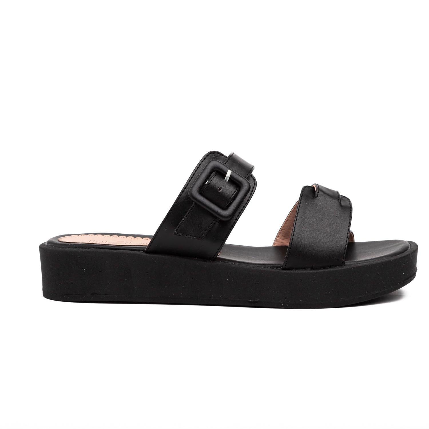 SANDALIAS CASUALES MUJER TEMUCO NEGRO - 2