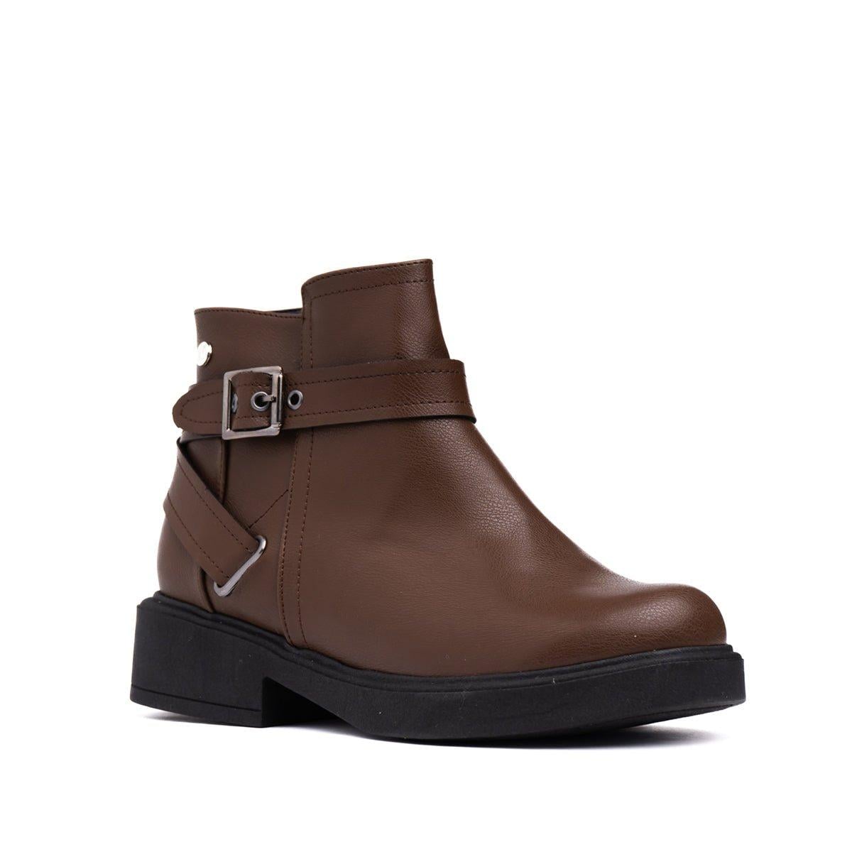 BOTINES MUJER YANINA MARRÓN - 5
