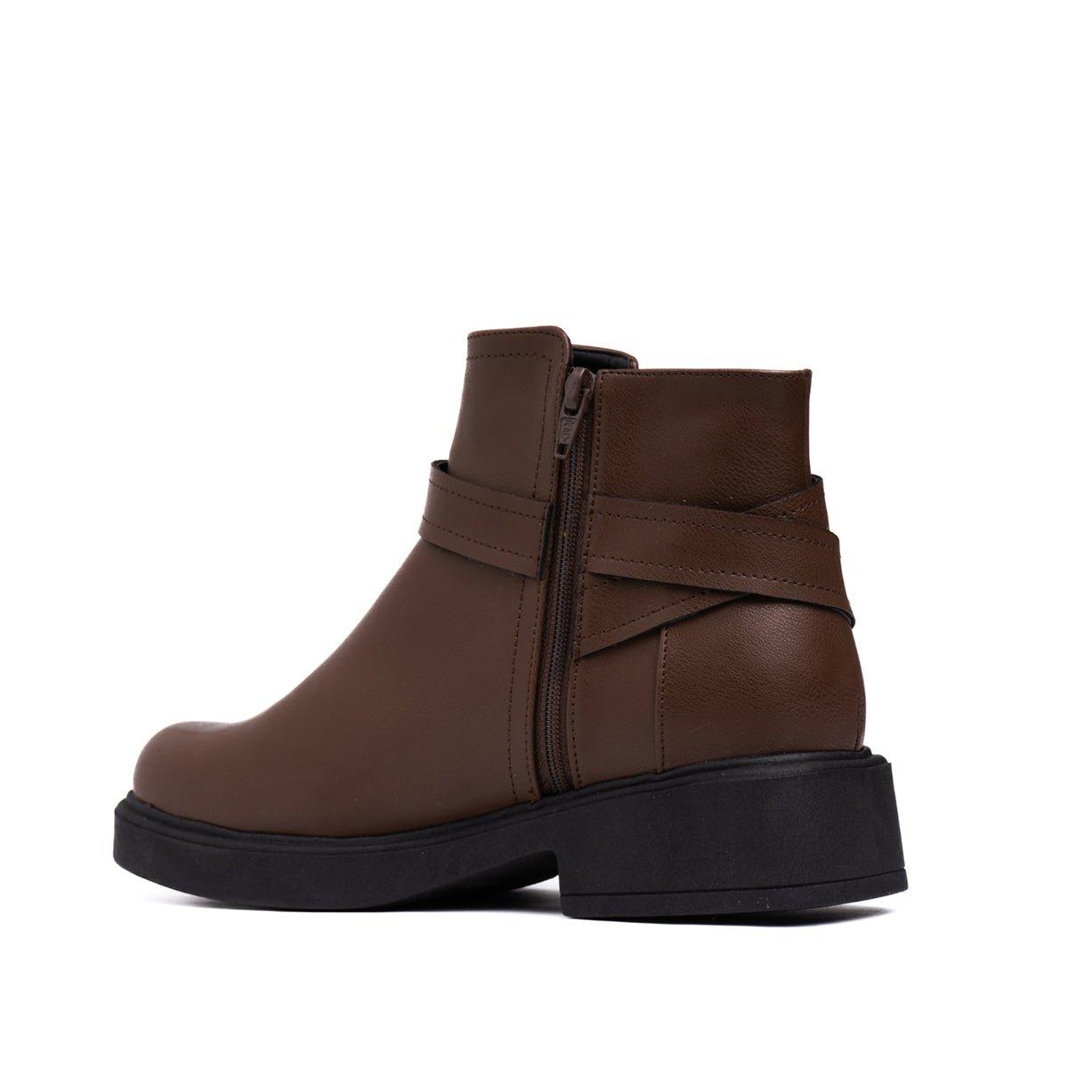 BOTINES MUJER YANINA MARRÓN - 6