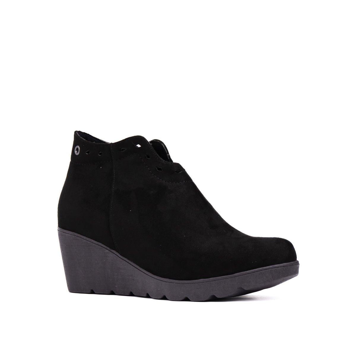 BOTINES MUJER ALTA NEGRO - 5