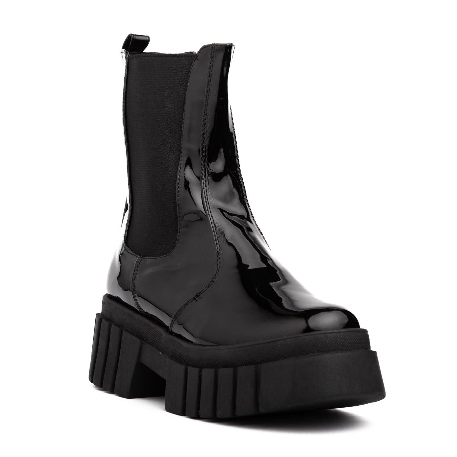 BOTAS MUJER ARTIGAS NEGRO CHAROL - 5