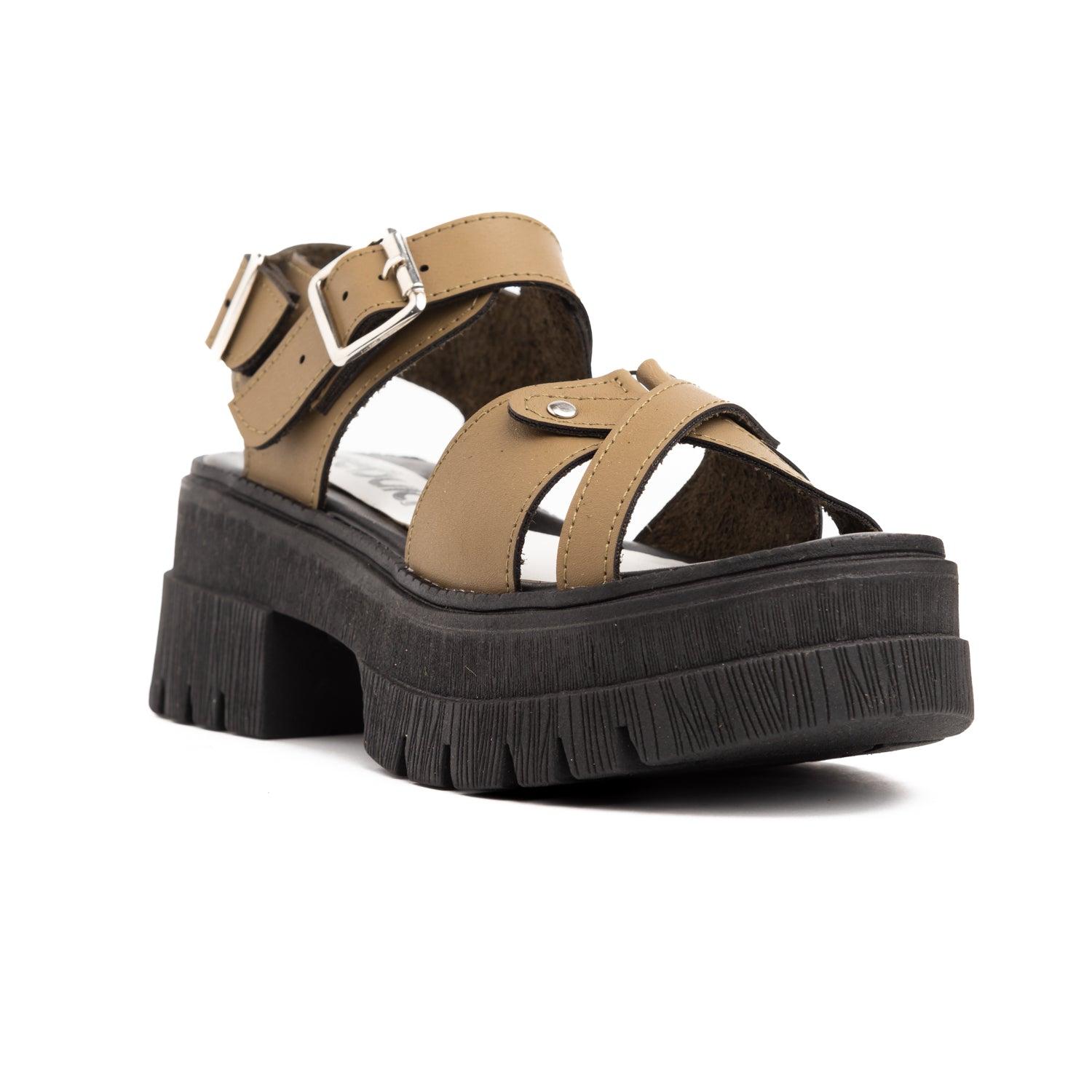 SANDALIAS CASUALES MUJER SENA VERDE - 5