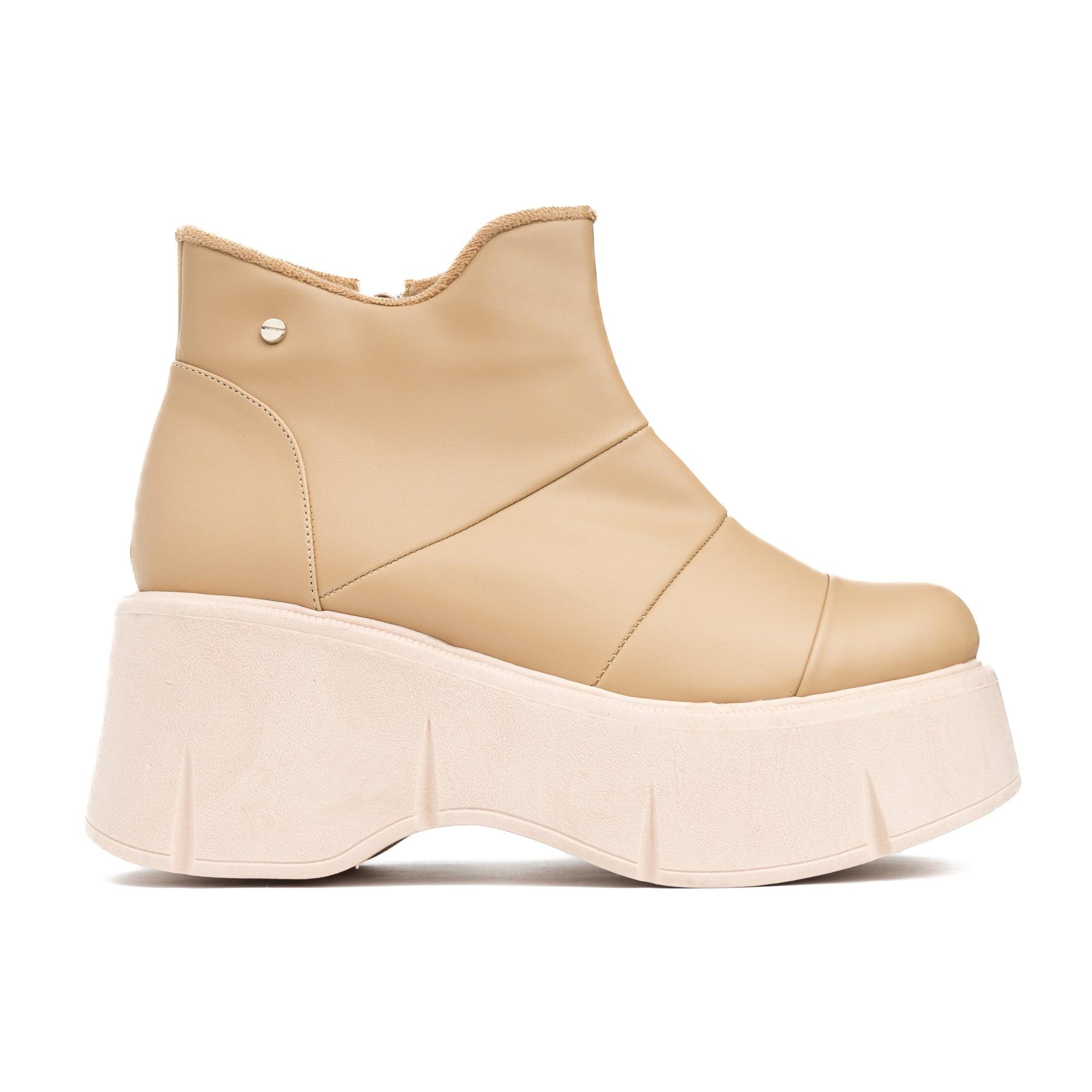 BOTAS MUJER SOPHIE BEIGE - 3