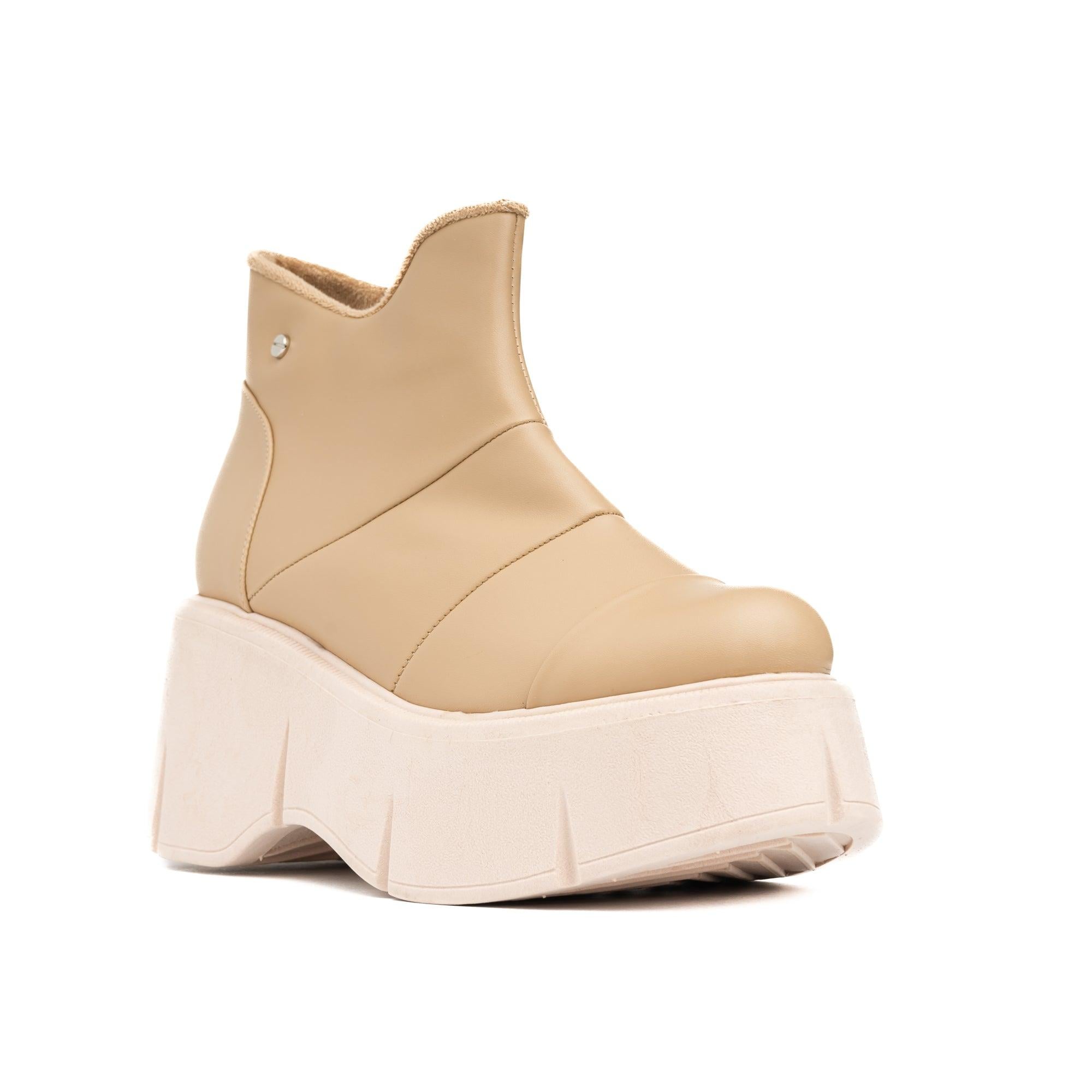 BOTAS MUJER SOPHIE BEIGE - 4