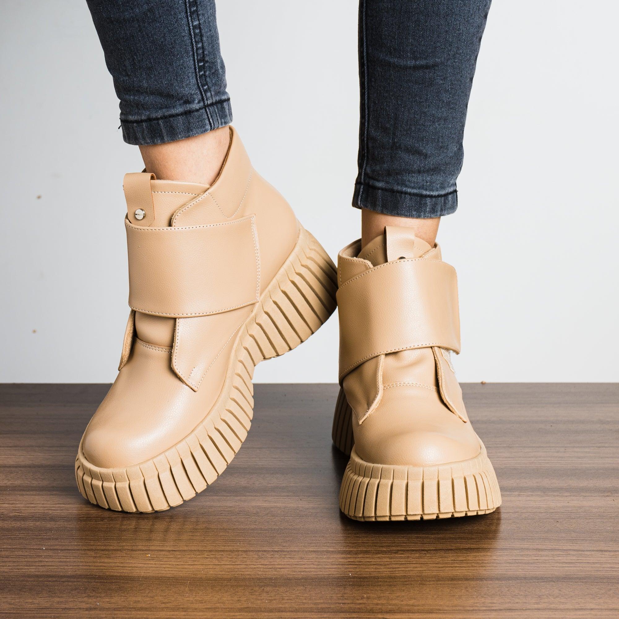 BOTAS MUJER DARYA BEIGE - 2