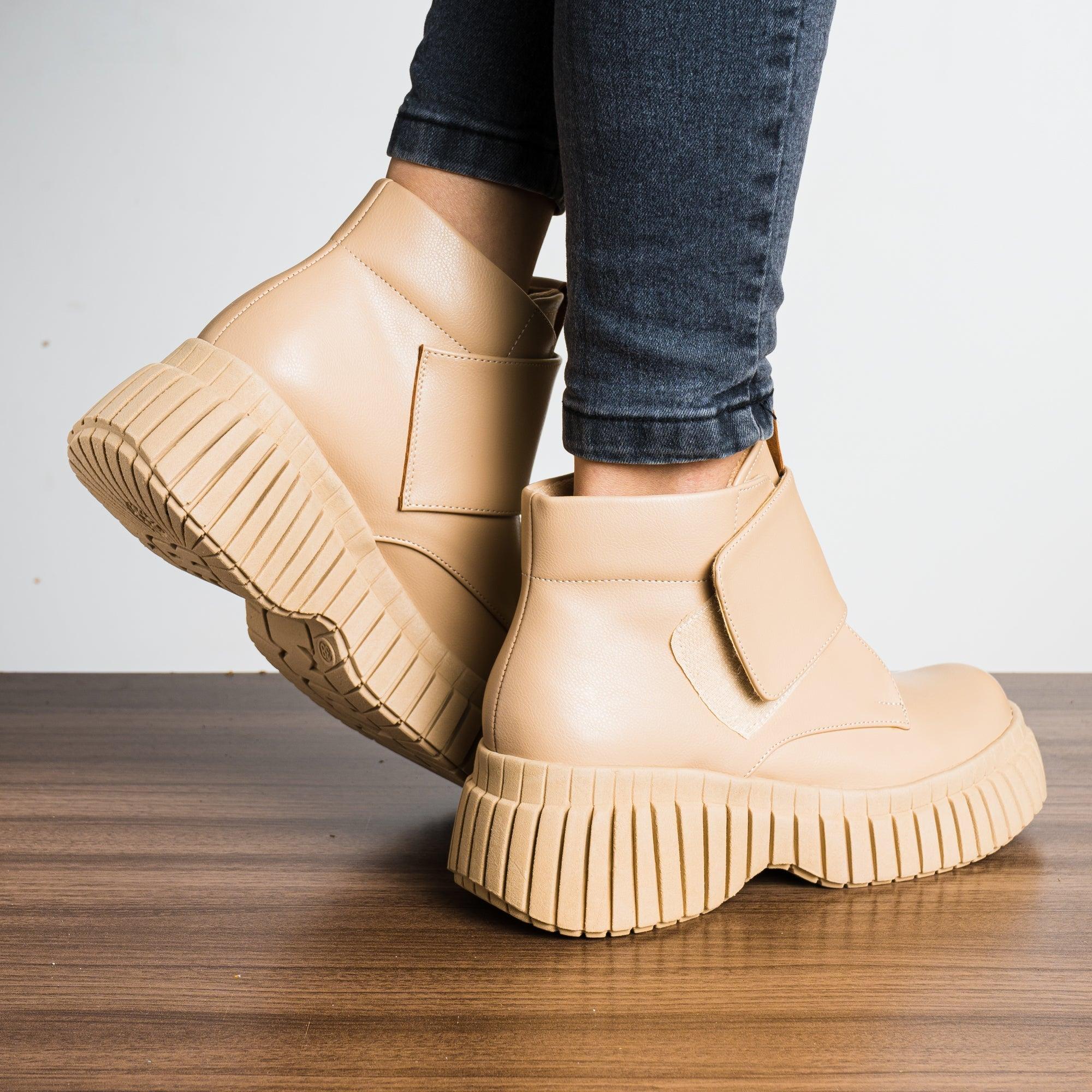 BOTAS MUJER DARYA BEIGE - 3