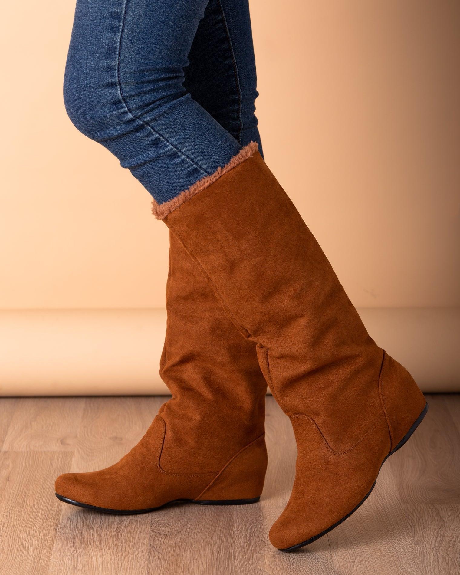 BOTAS MUJER GEELONG CAMEL - 1