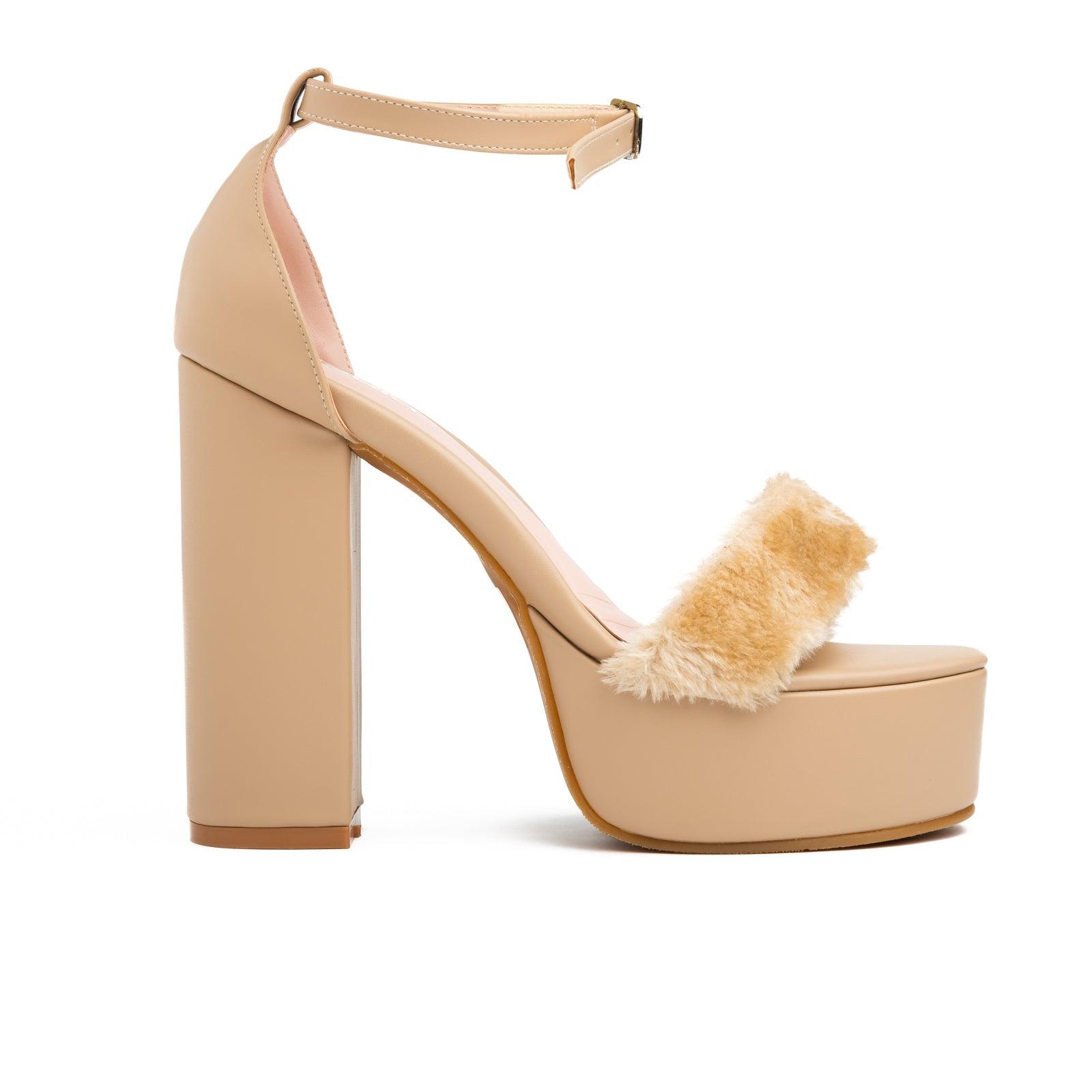 STILETTOS MUJER ZERI BEIGE - 4