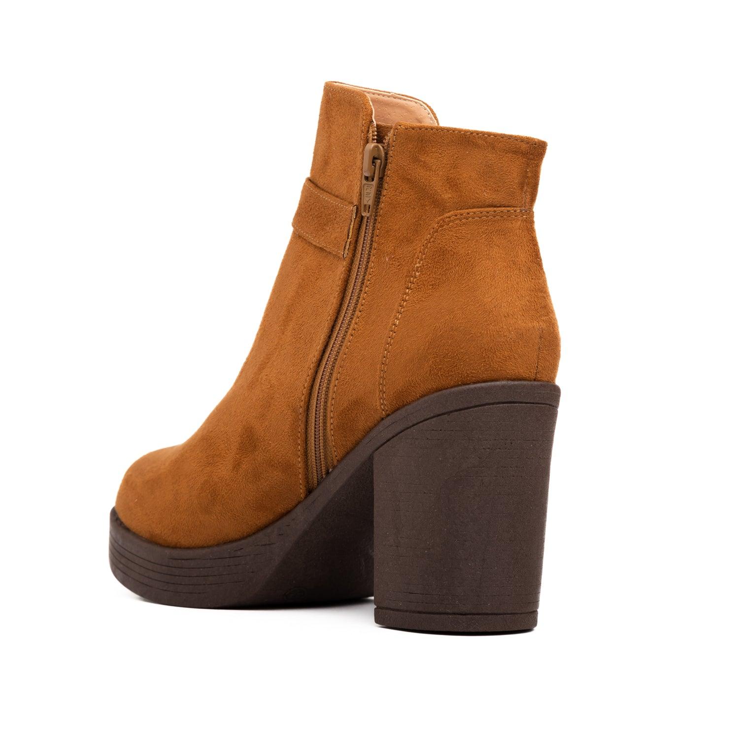 BOTINES MUJER BENDIGO CAMEL - 6