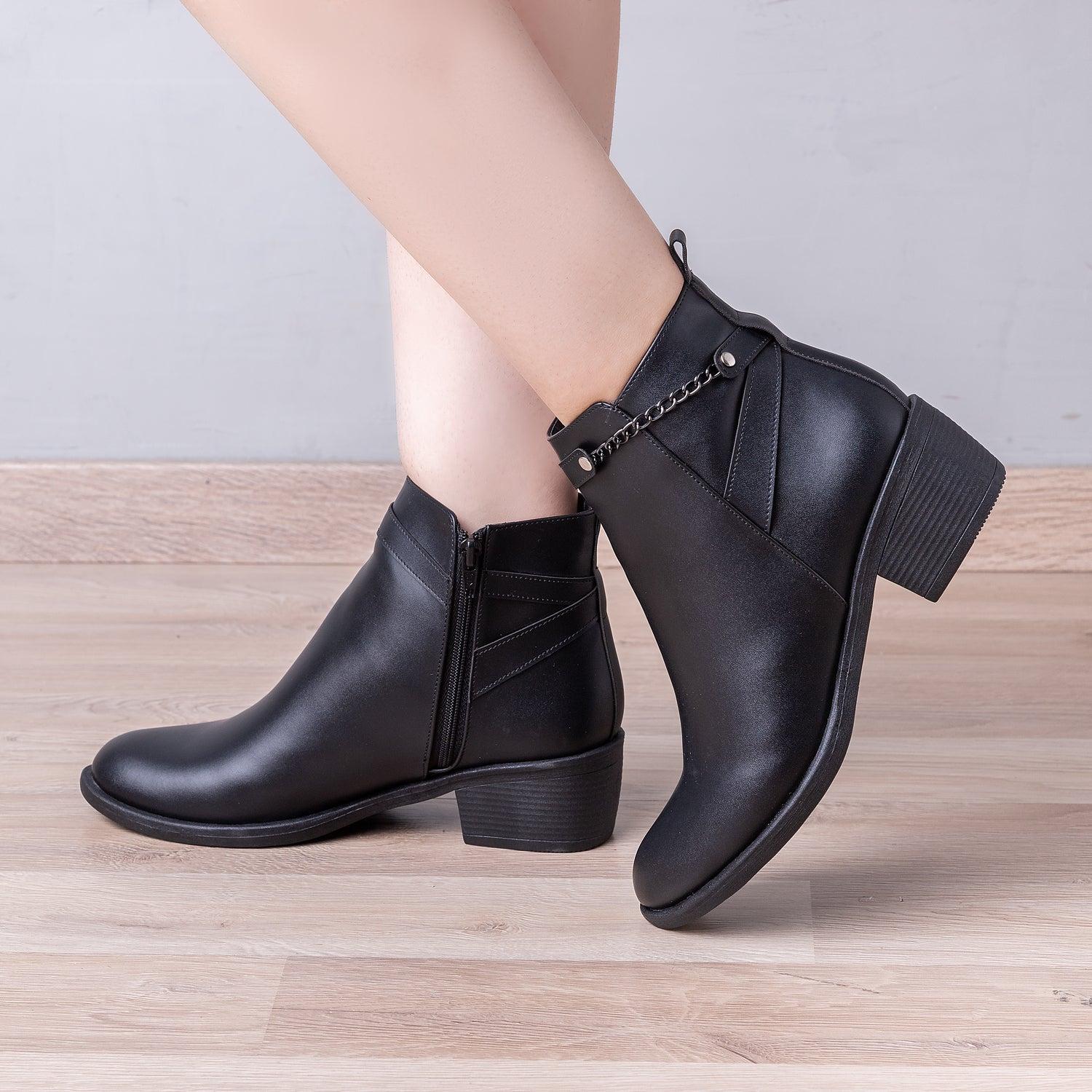 BOTINES MUJER ALICE NEGRO TOTAL - 1