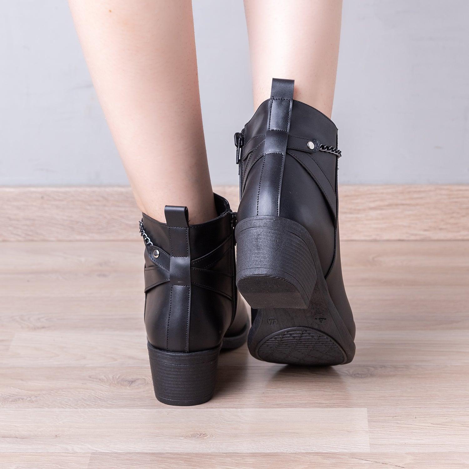 BOTINES MUJER ALICE NEGRO TOTAL - 3