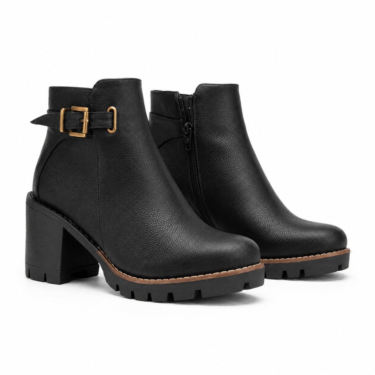 BOTAS MUJER HAMBURGO NEGRO - 6