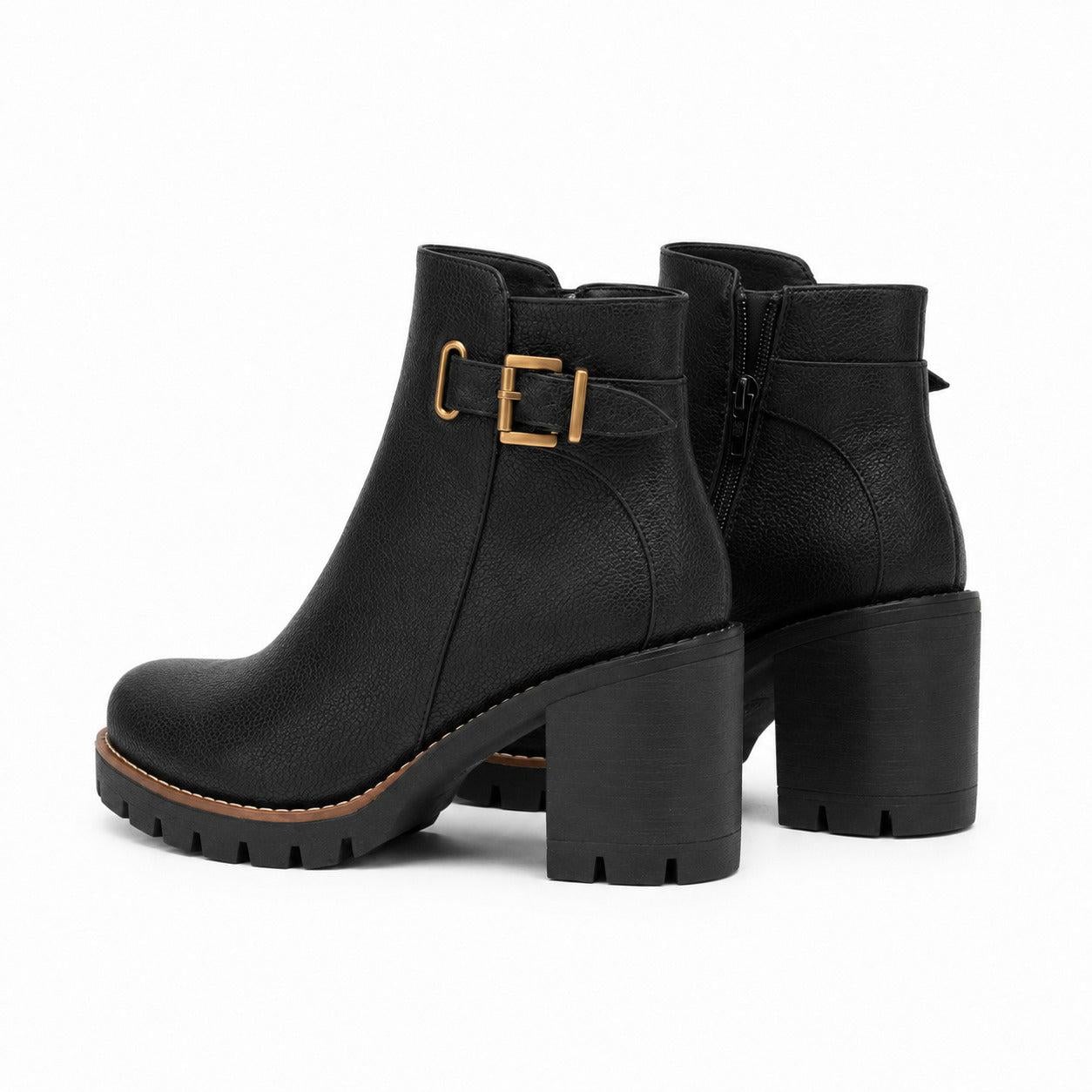 BOTAS MUJER HAMBURGO NEGRO - 7