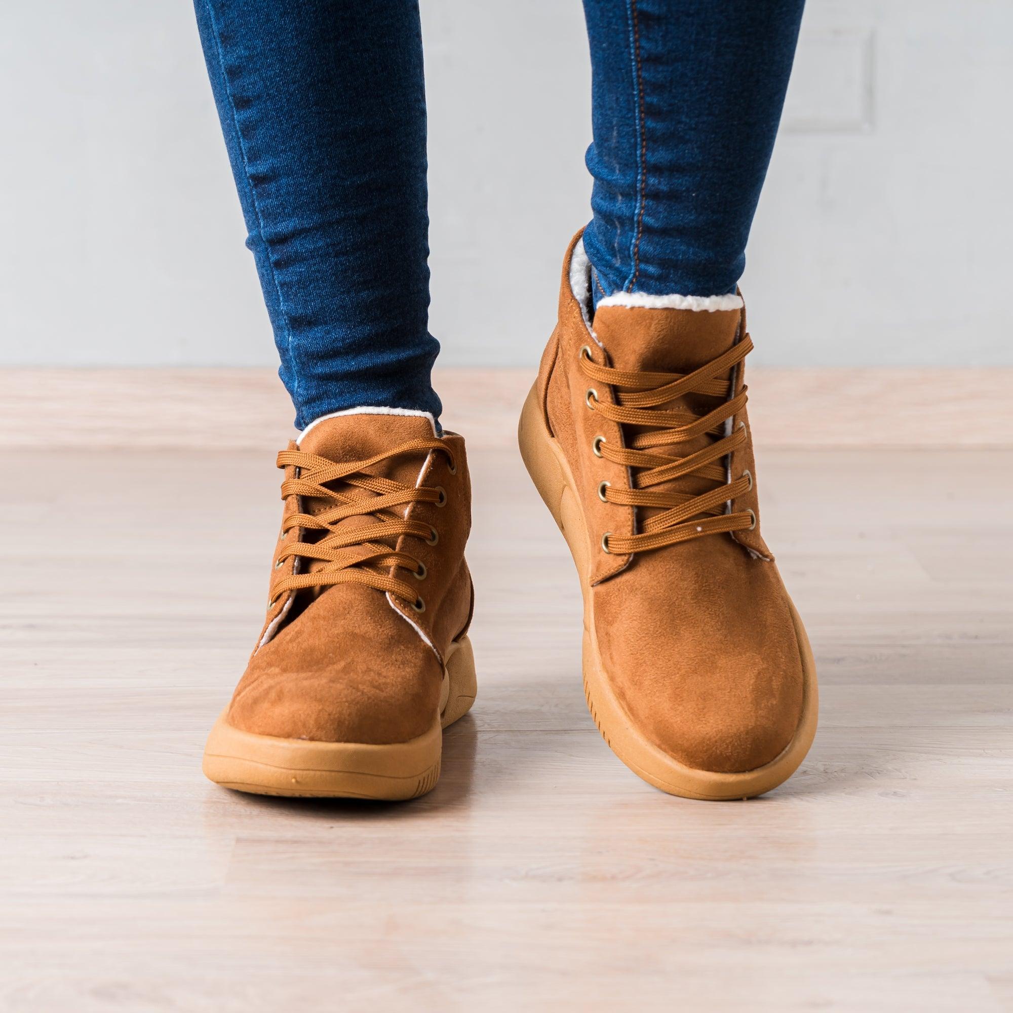 BOTINES MUJER FADILAH CAMEL - 2