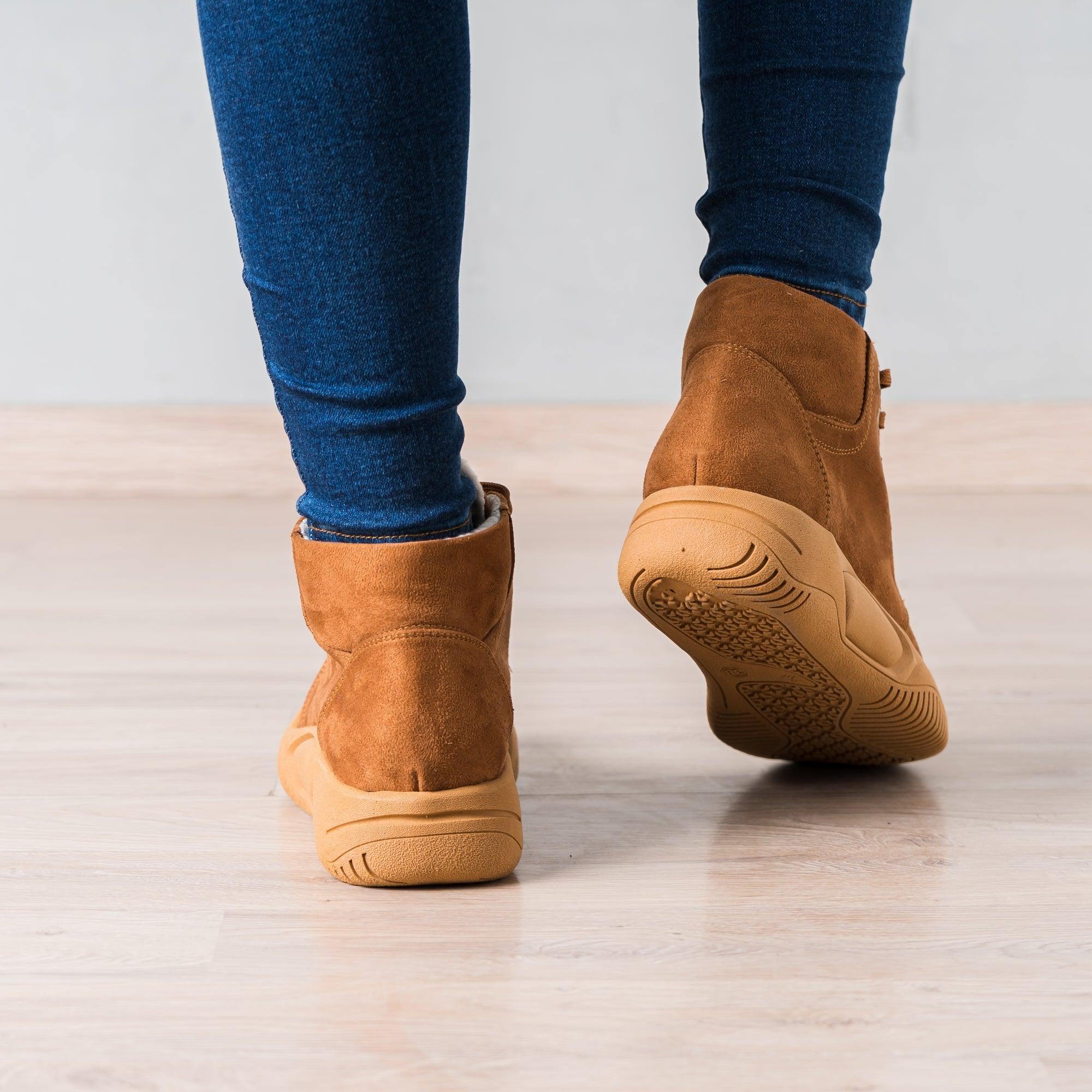 BOTINES MUJER FADILAH CAMEL - 3