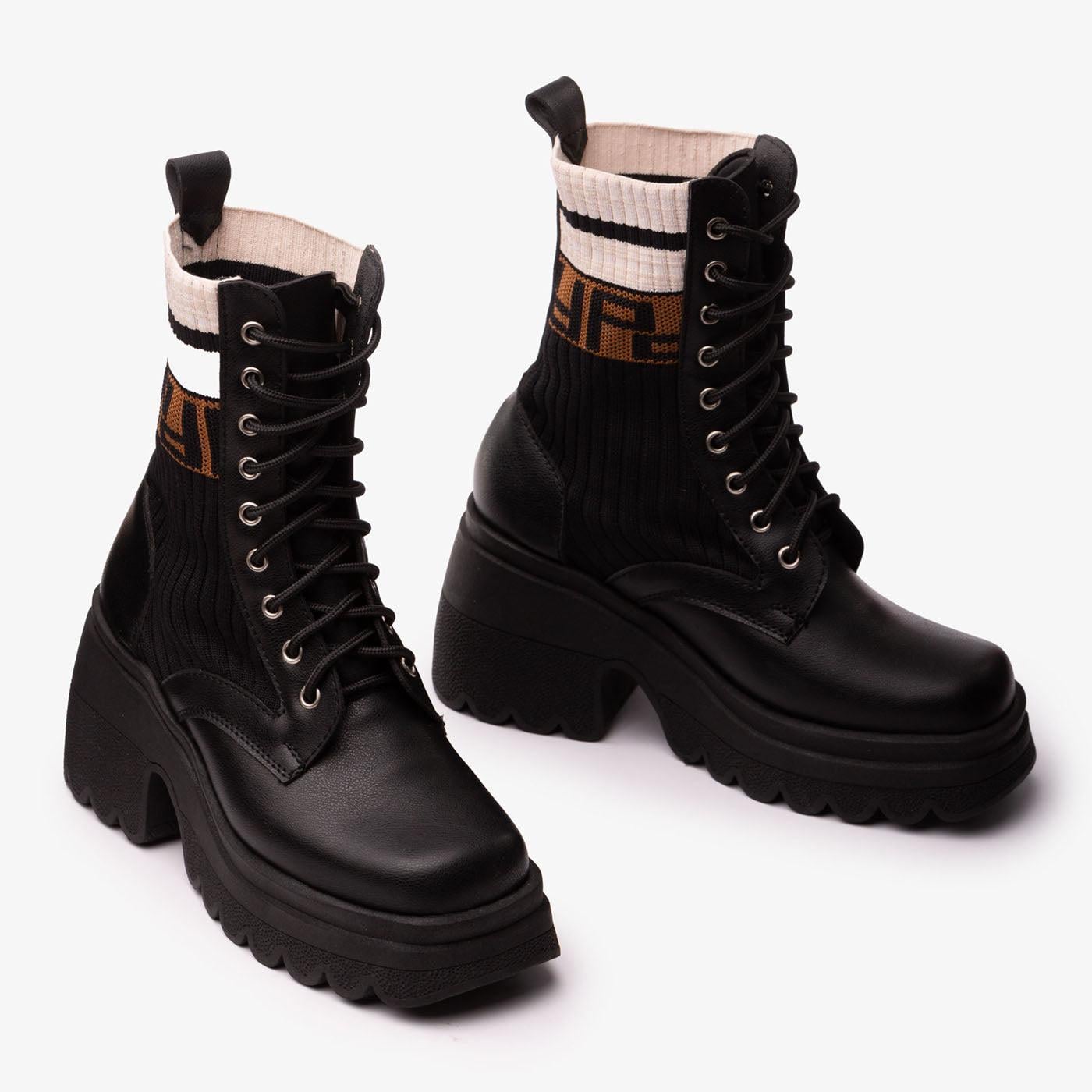 BOTAS MUJER TAMOW NEGRO - 5
