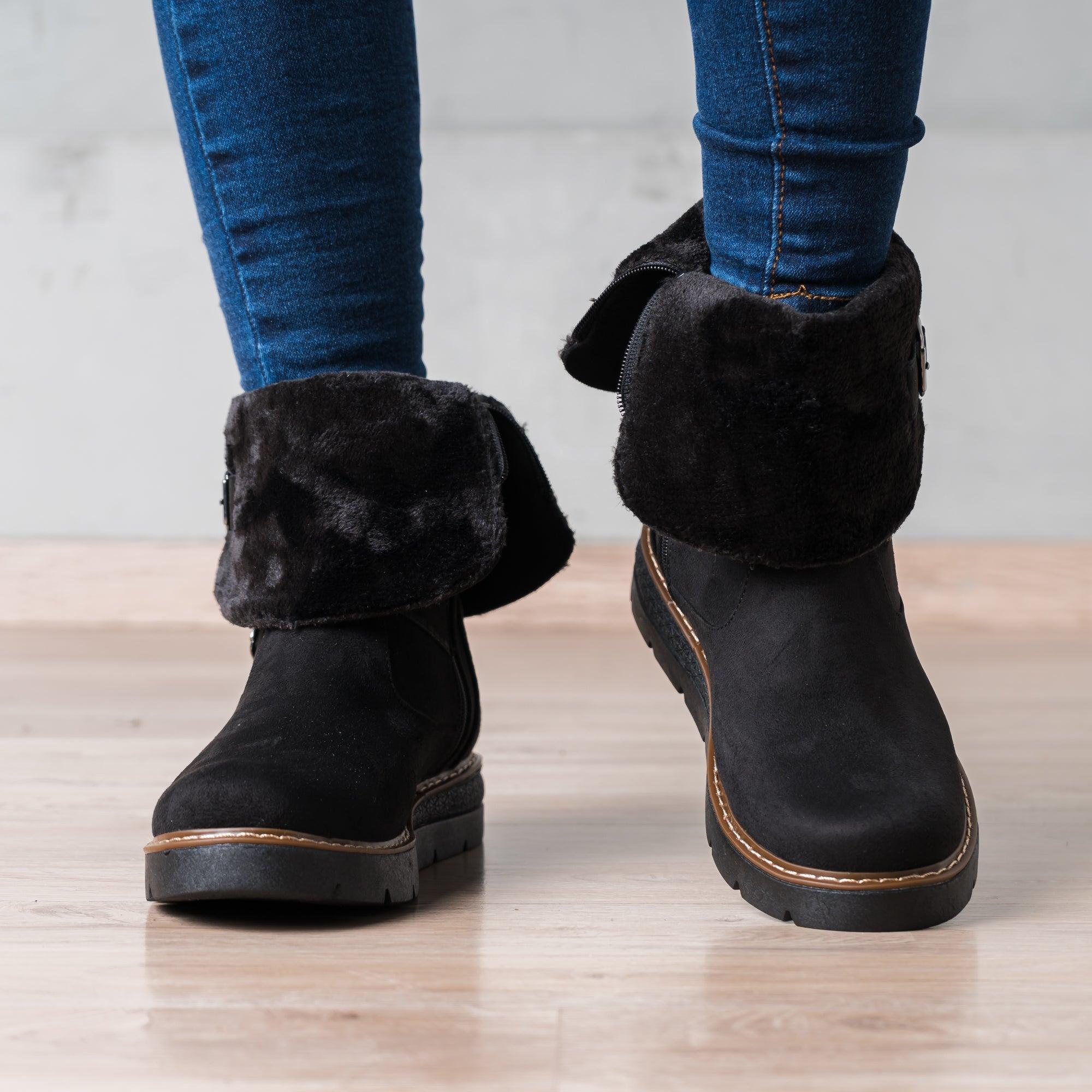 BOTAS MUJER TOPLEX NEGRO - 2