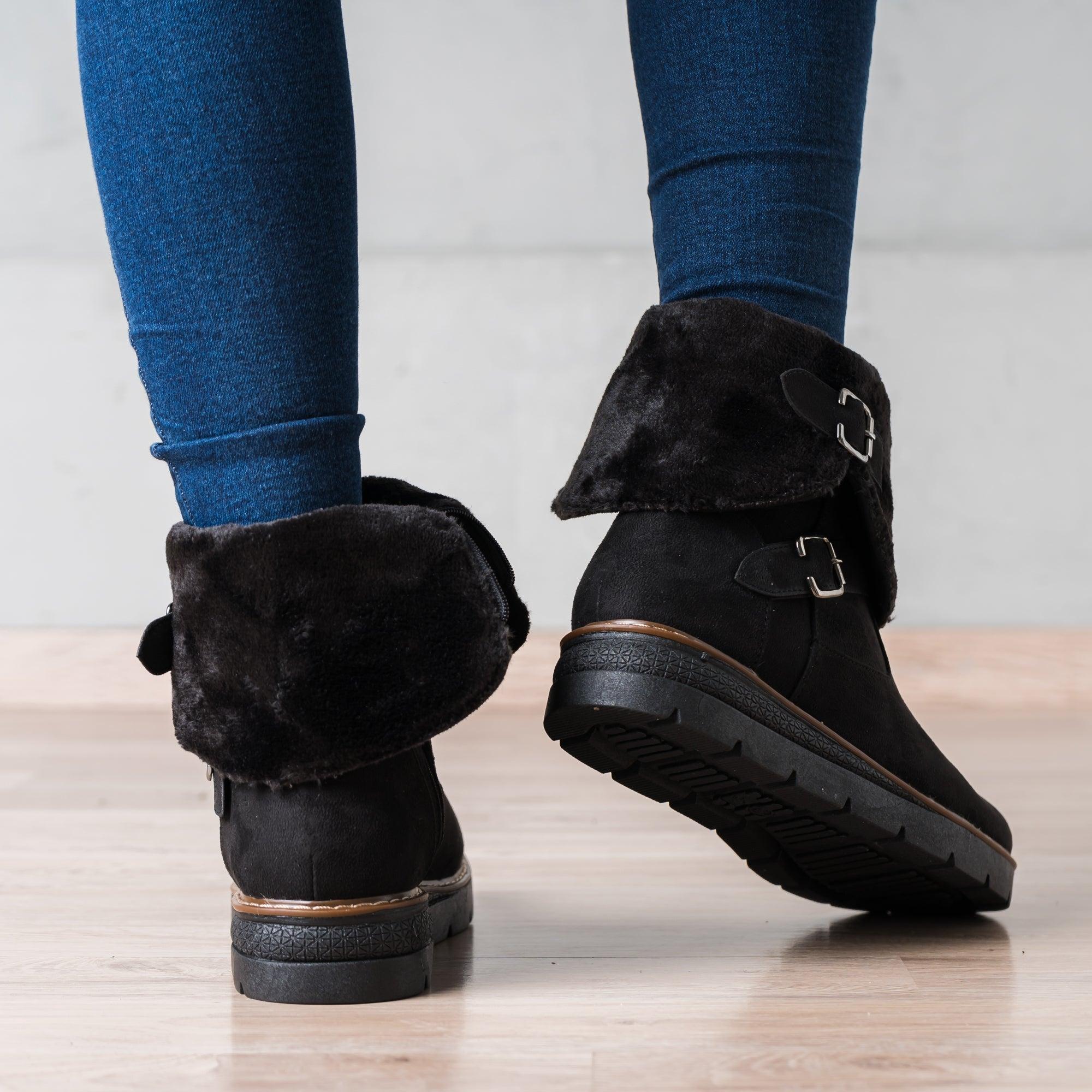 BOTAS MUJER TOPLEX NEGRO - 3