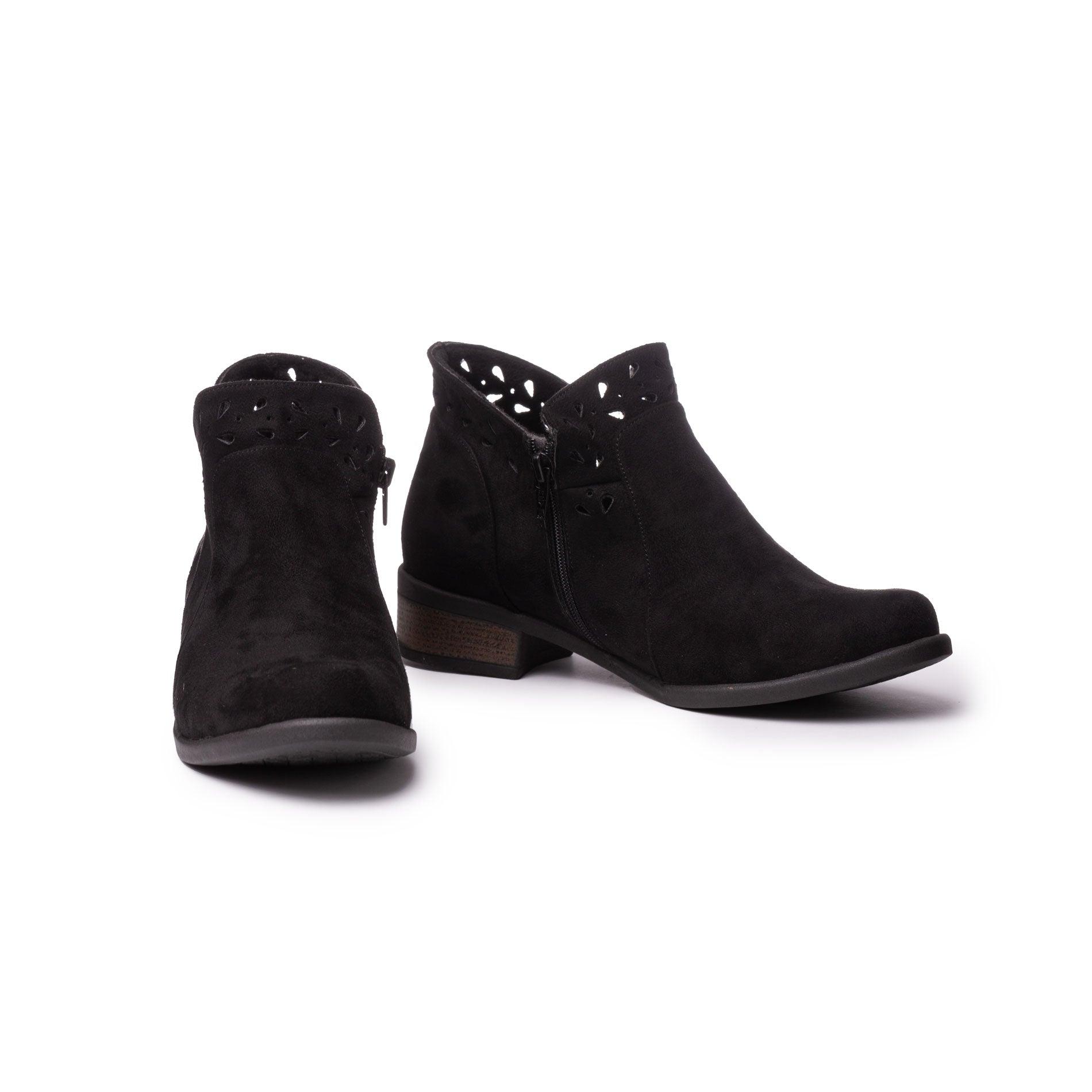 BOTINES MUJER GINZA NEGRO - 5