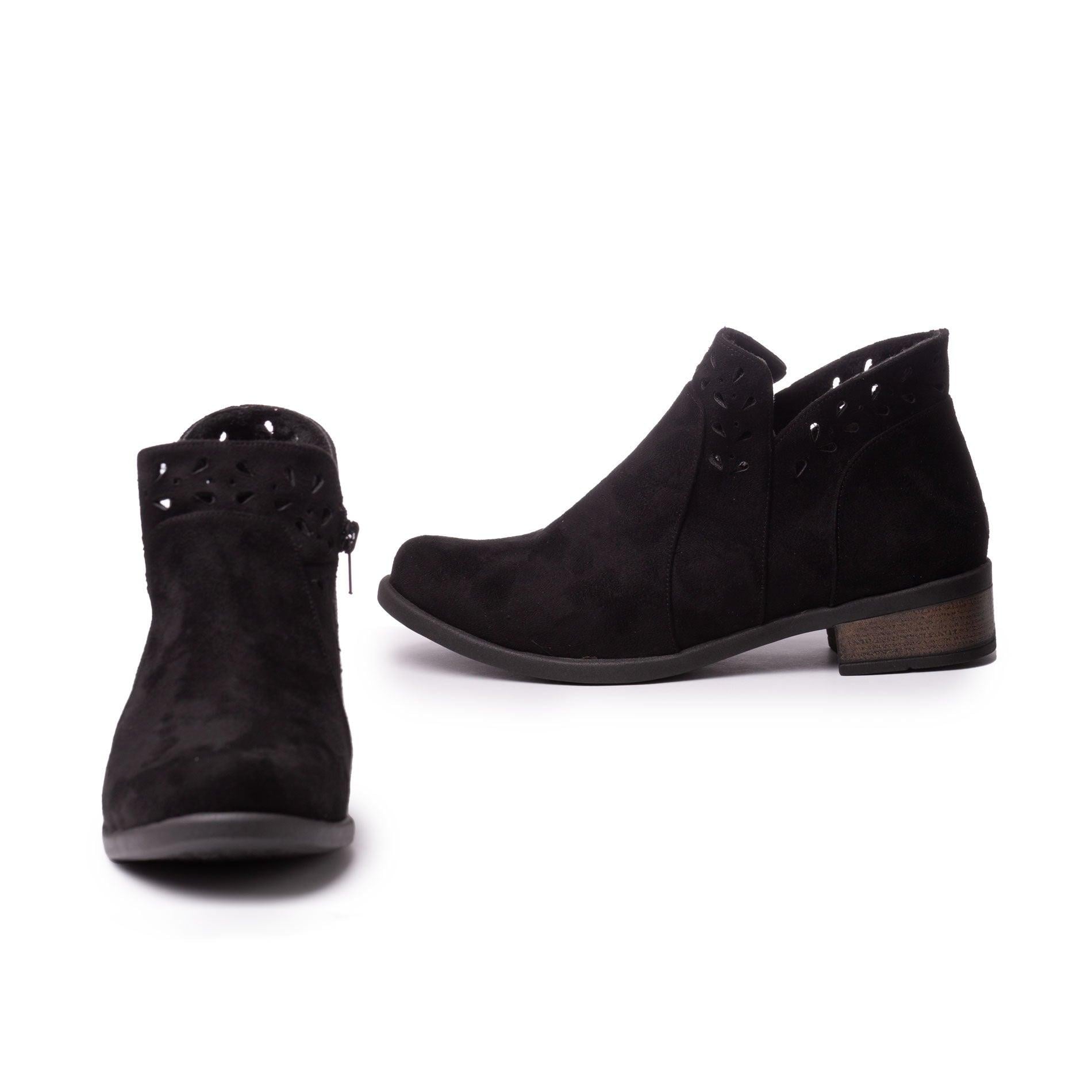 BOTINES MUJER GINZA NEGRO - 7