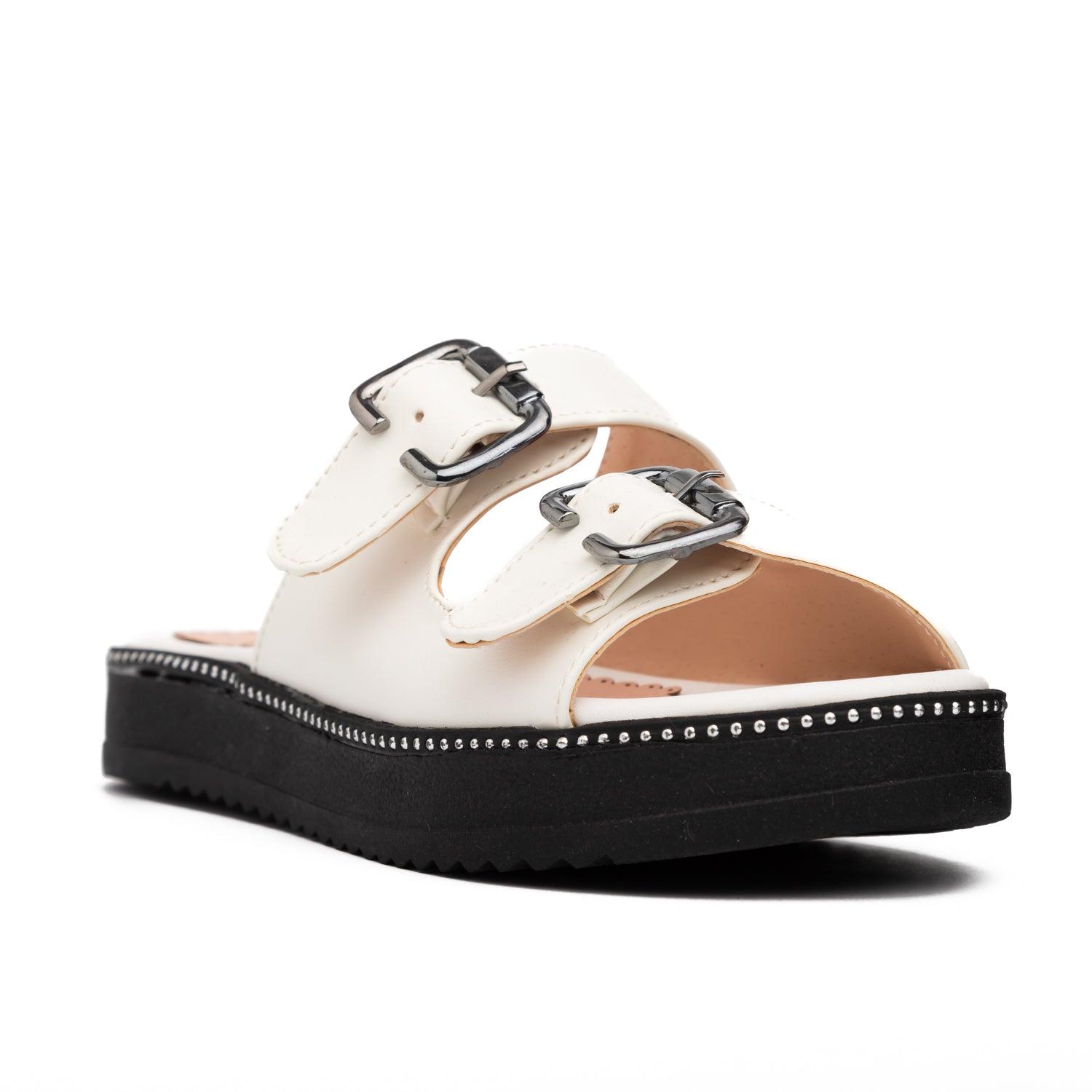 SANDALIAS CASUALES MUJER SUN BLANCO - 3