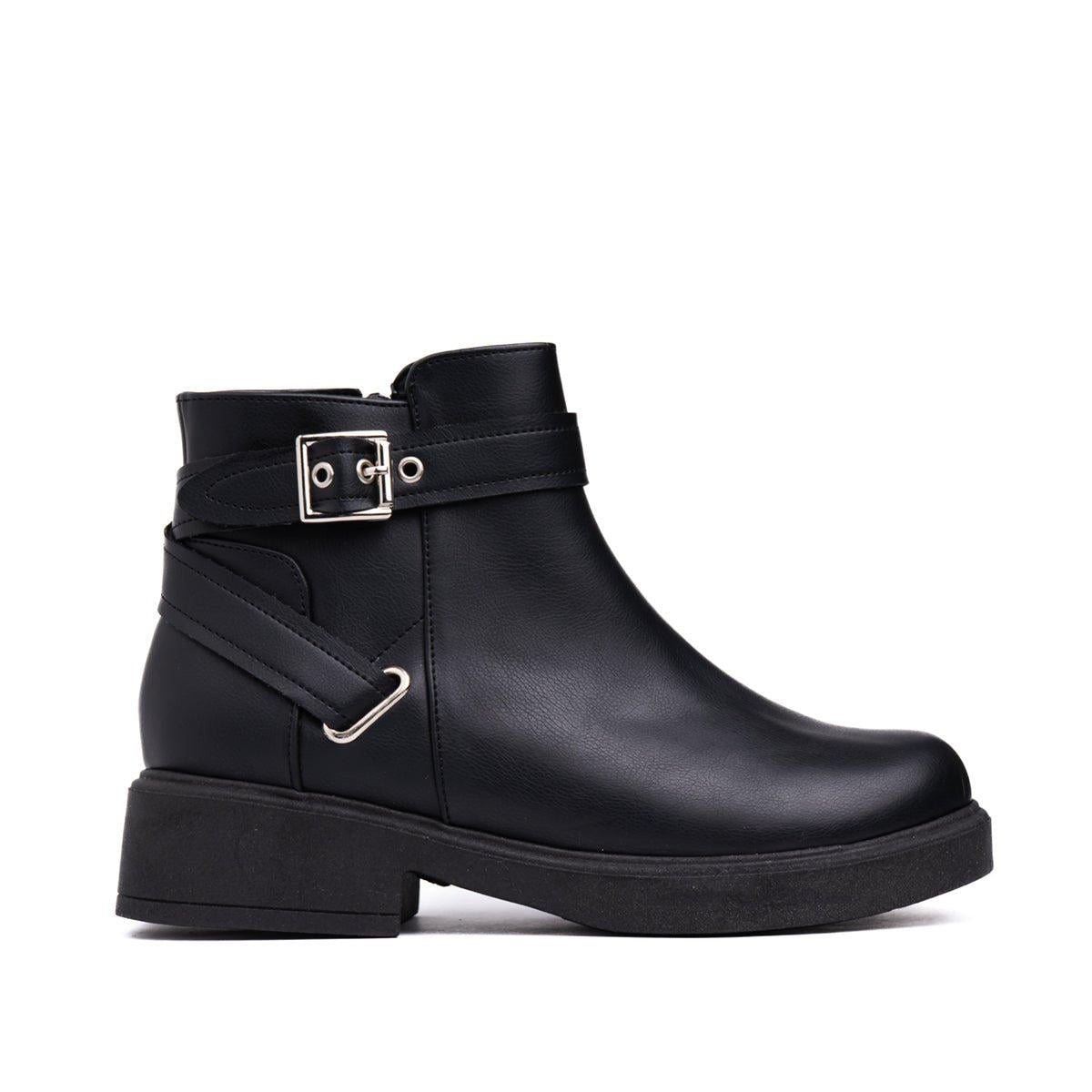 BOTINES MUJER YANINA NEGRO - 4
