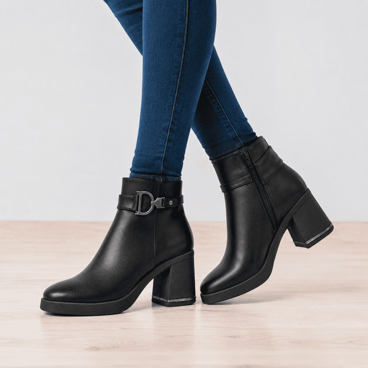 BOTINES MUJER DIONO NEGRO - 2
