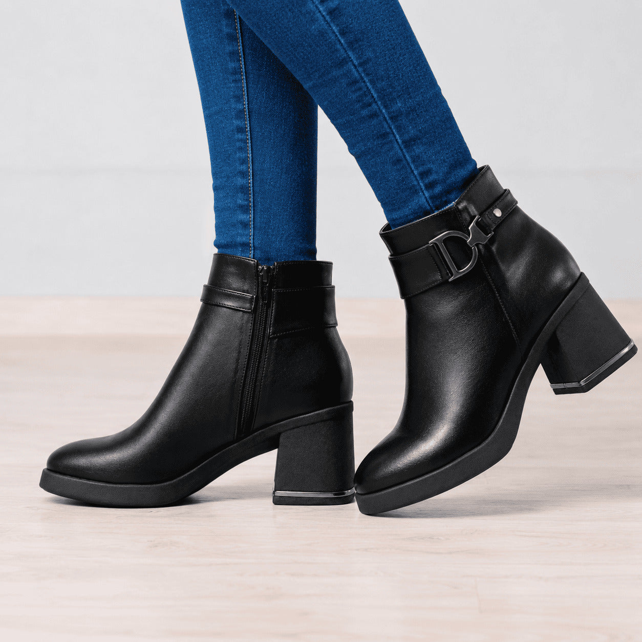 BOTINES MUJER DIONO NEGRO - 3