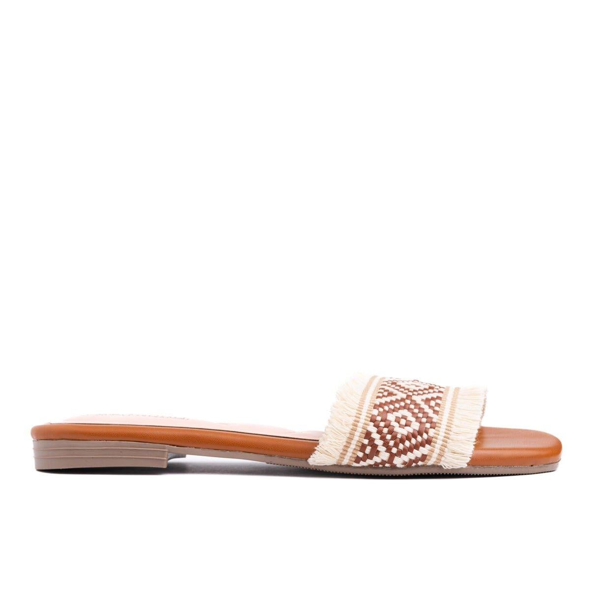 SANDALIAS CASUALES MUJER DOINA CAMEL - 4