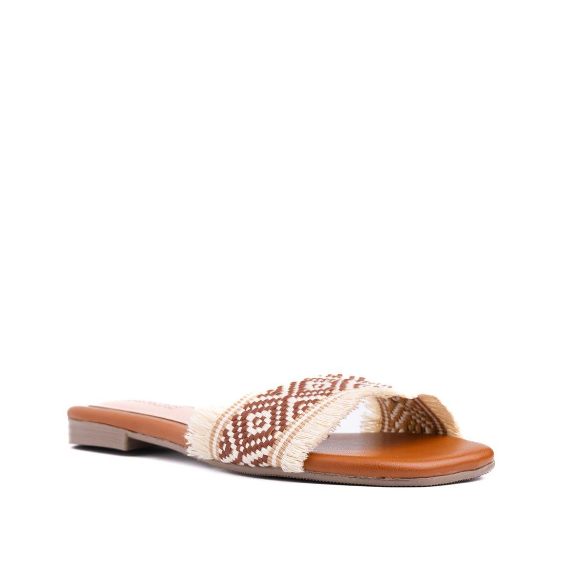 SANDALIAS CASUALES MUJER DOINA CAMEL - 5