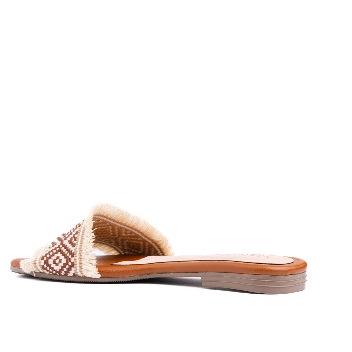 SANDALIAS CASUALES MUJER DOINA CAMEL - 6