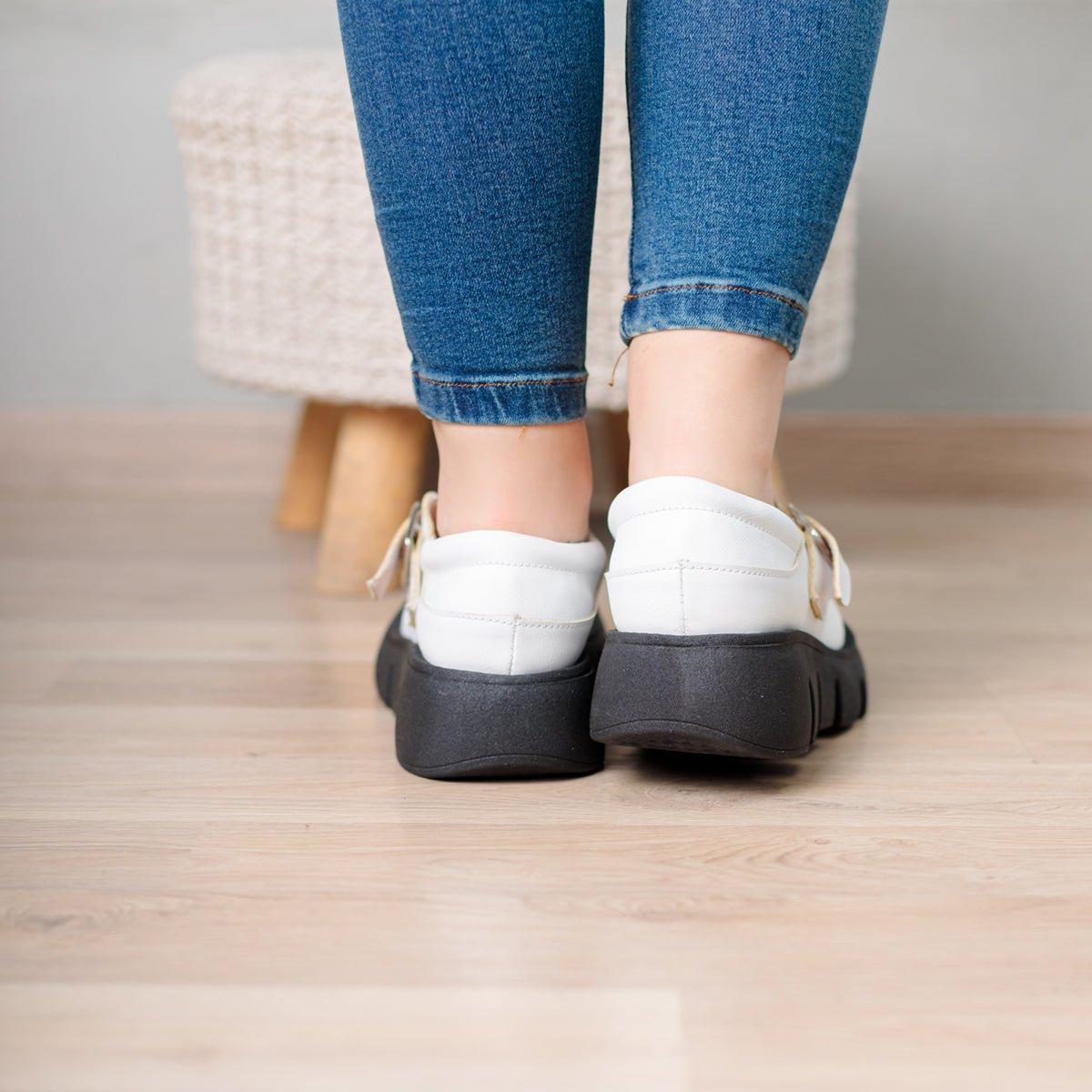 SANDALIAS CASUALES MUJER MOTIV BLANCO - 3