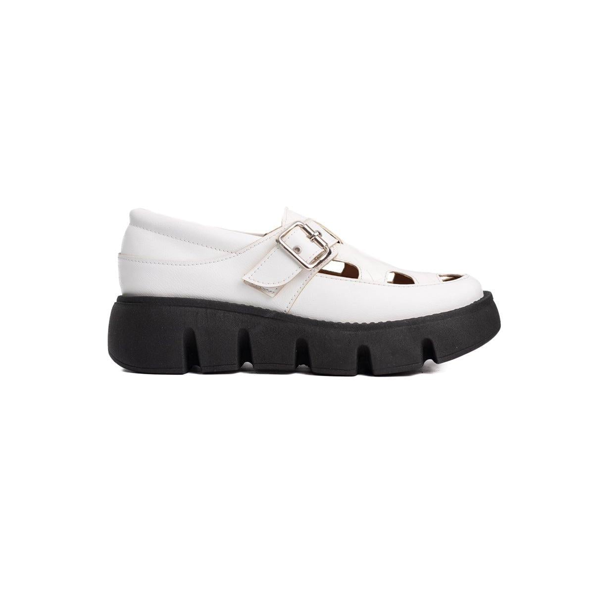 SANDALIAS CASUALES MUJER MOTIV BLANCO - 4