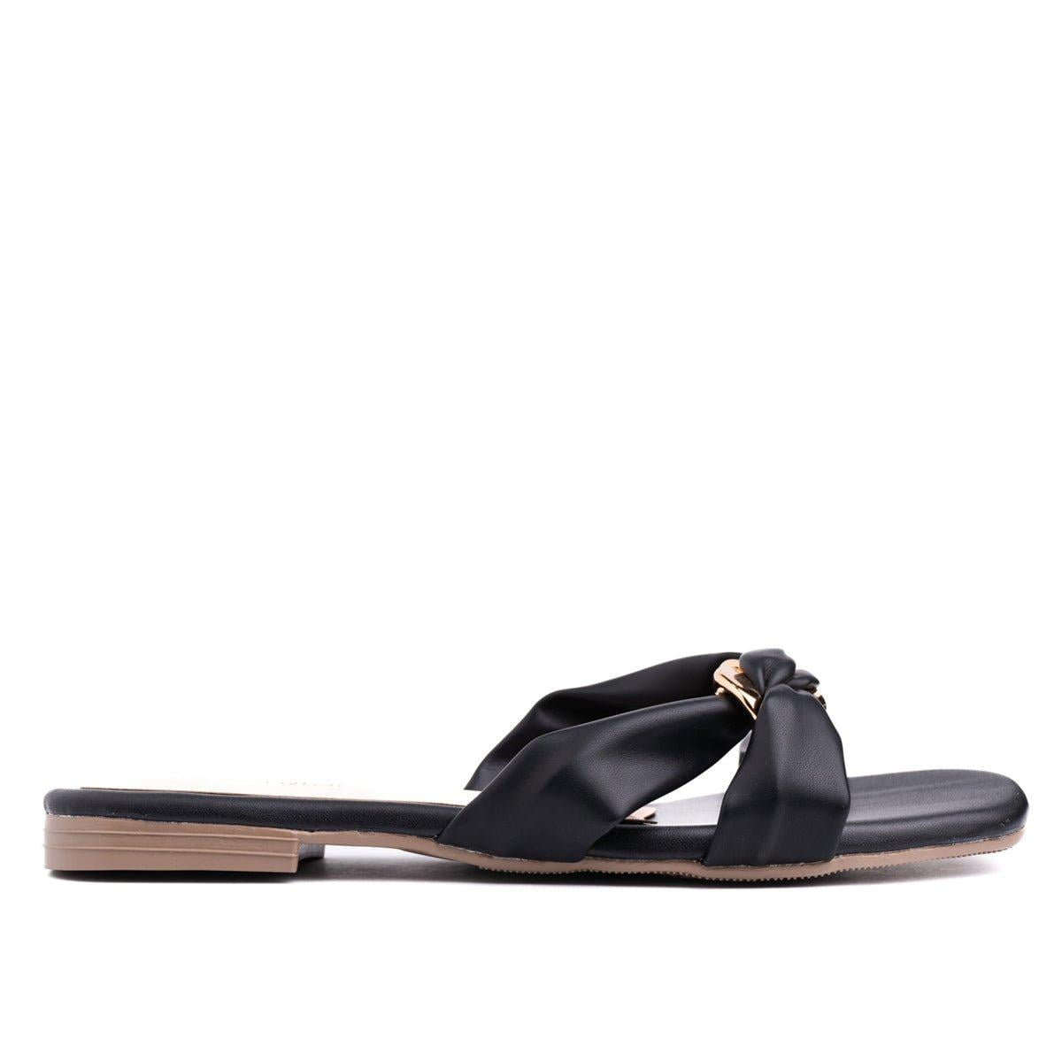 SANDALIAS CASUALES MUJER COSMINA NEGRO - 4