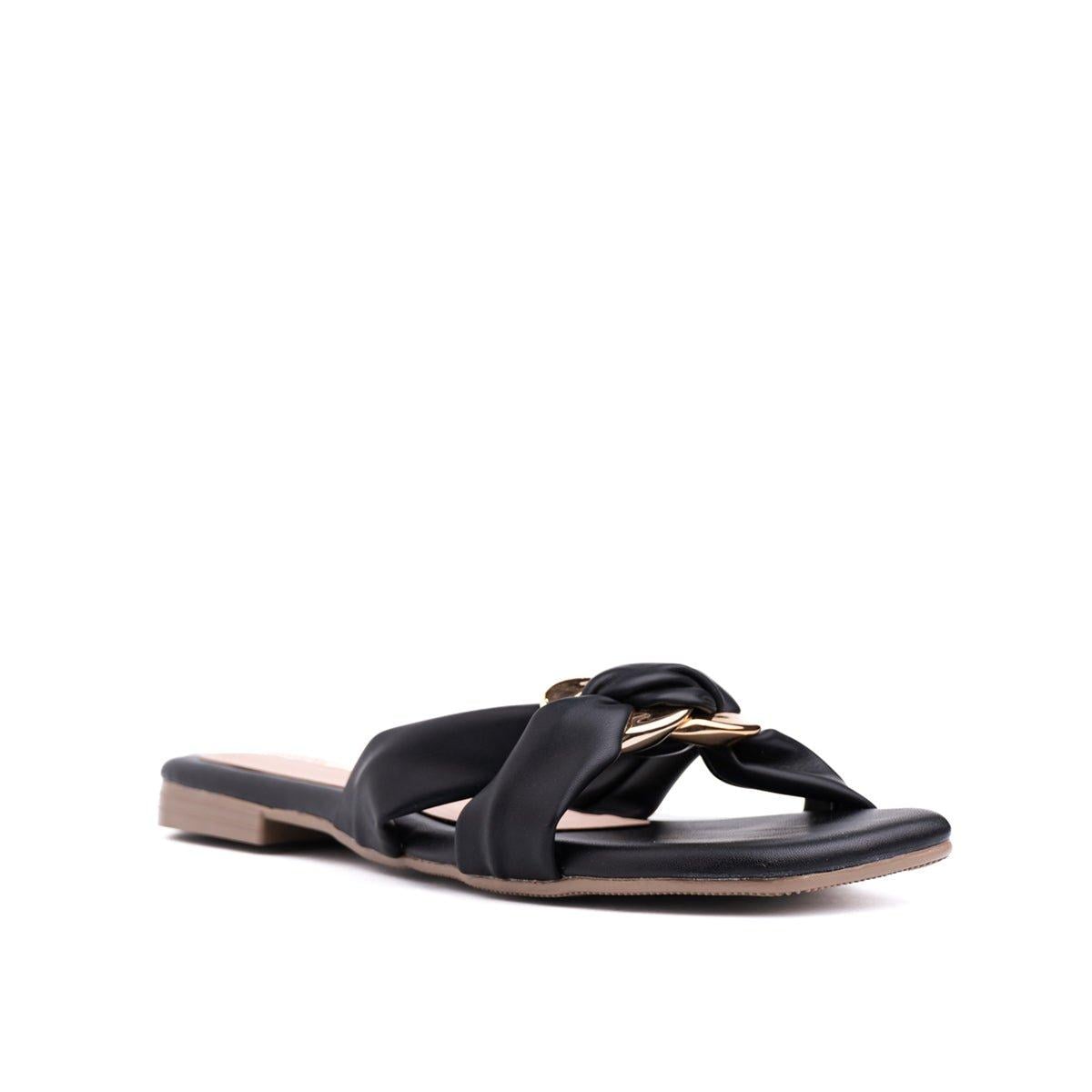 SANDALIAS CASUALES MUJER COSMINA NEGRO - 5