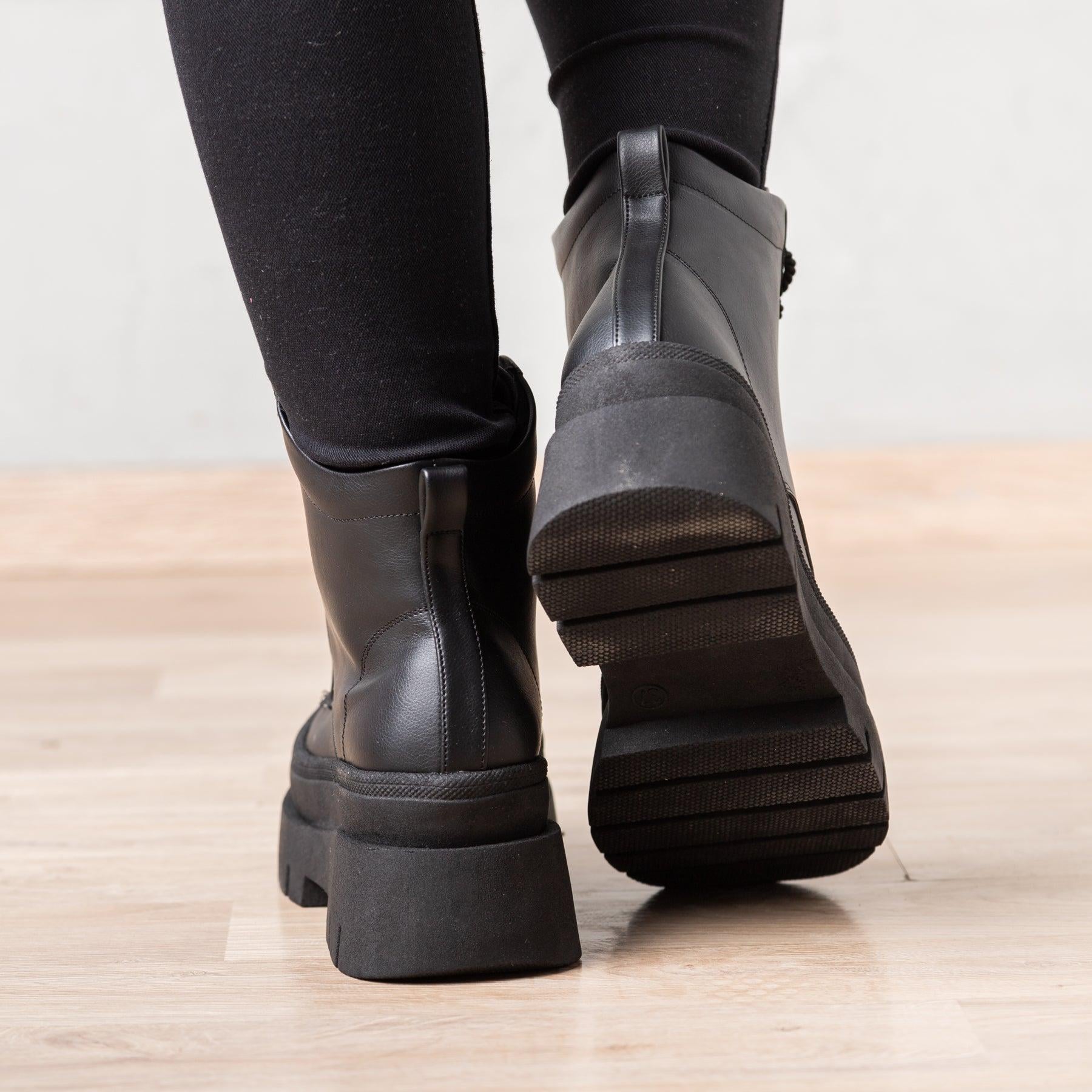 BOTAS MUJER PLAKYT NEGRO - 3