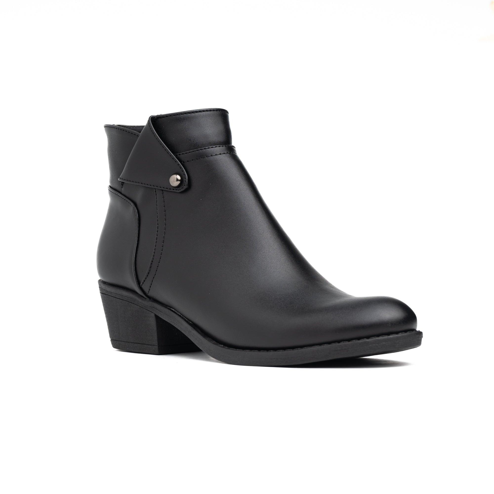BOTINES MUJER YEUNG NEGRO - 5