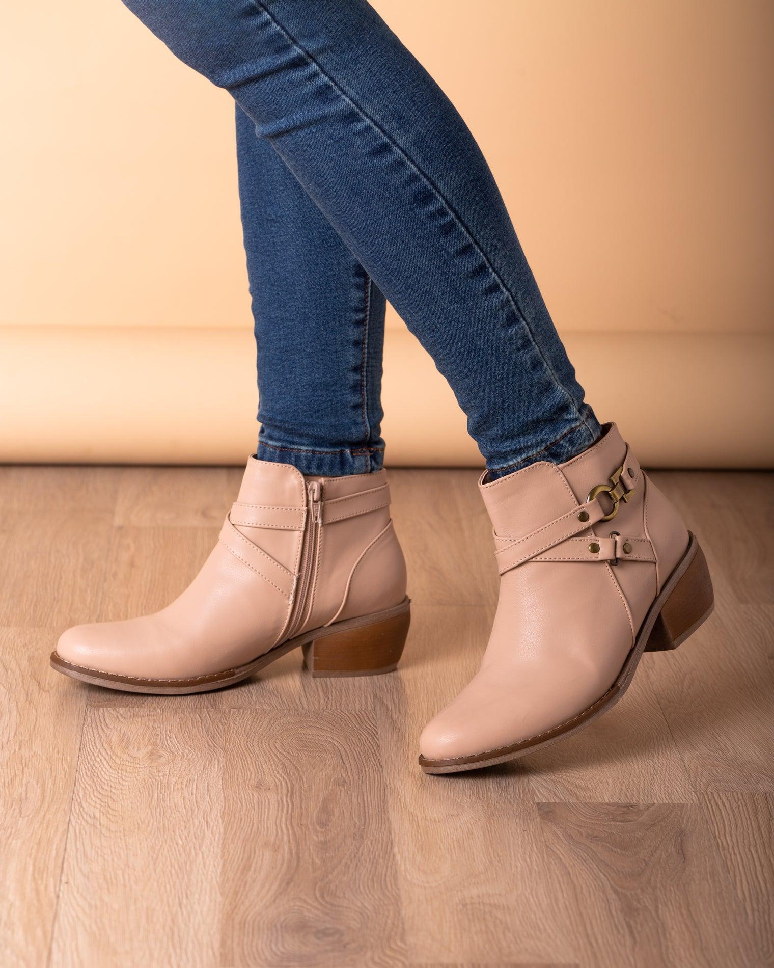 BOTINES MUJER REIMS TOPO - 1