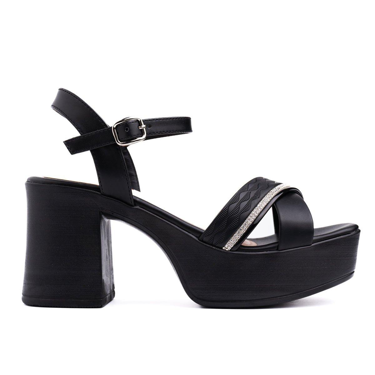 SANDALIAS DE VESTIR MUJER BLAKE NEGRO - 4