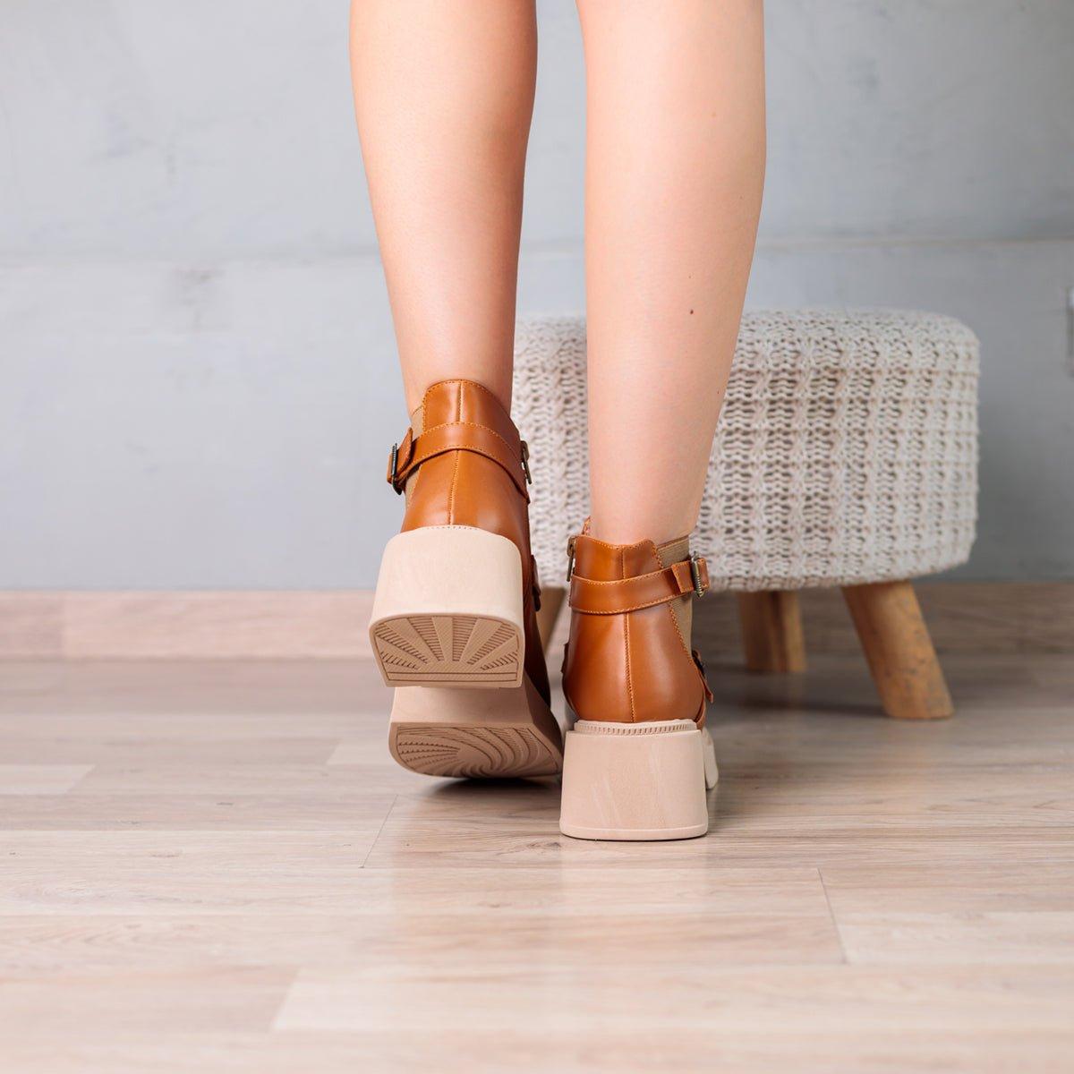 BOTAS MUJER NAHA 2.0 CAMEL - 3