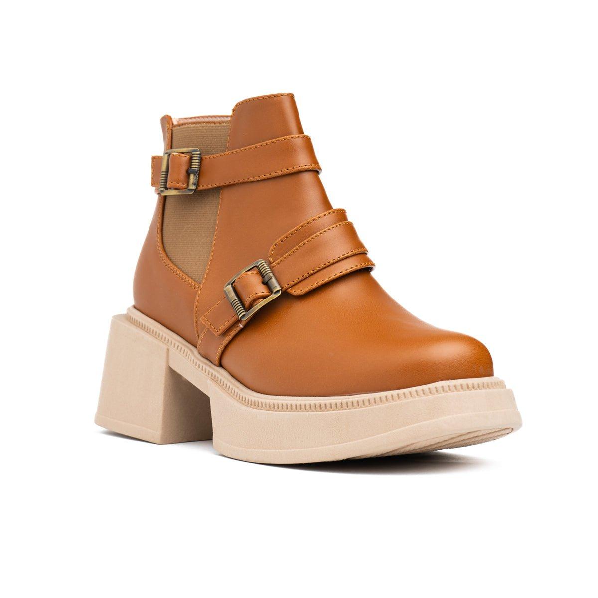 BOTAS MUJER NAHA 2.0 CAMEL - 5