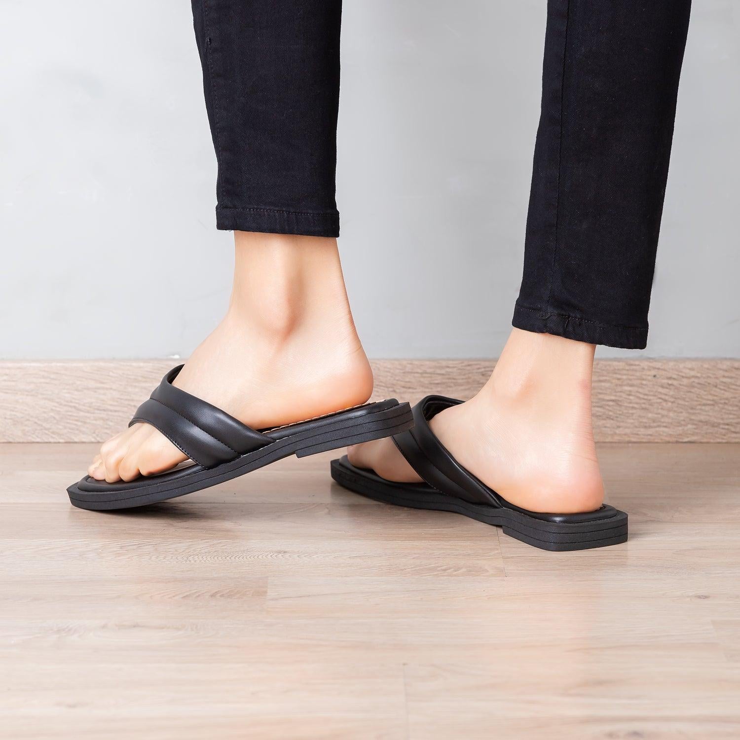 SANDALIAS CASUALES MUJER NICOLE NEGRO - 3
