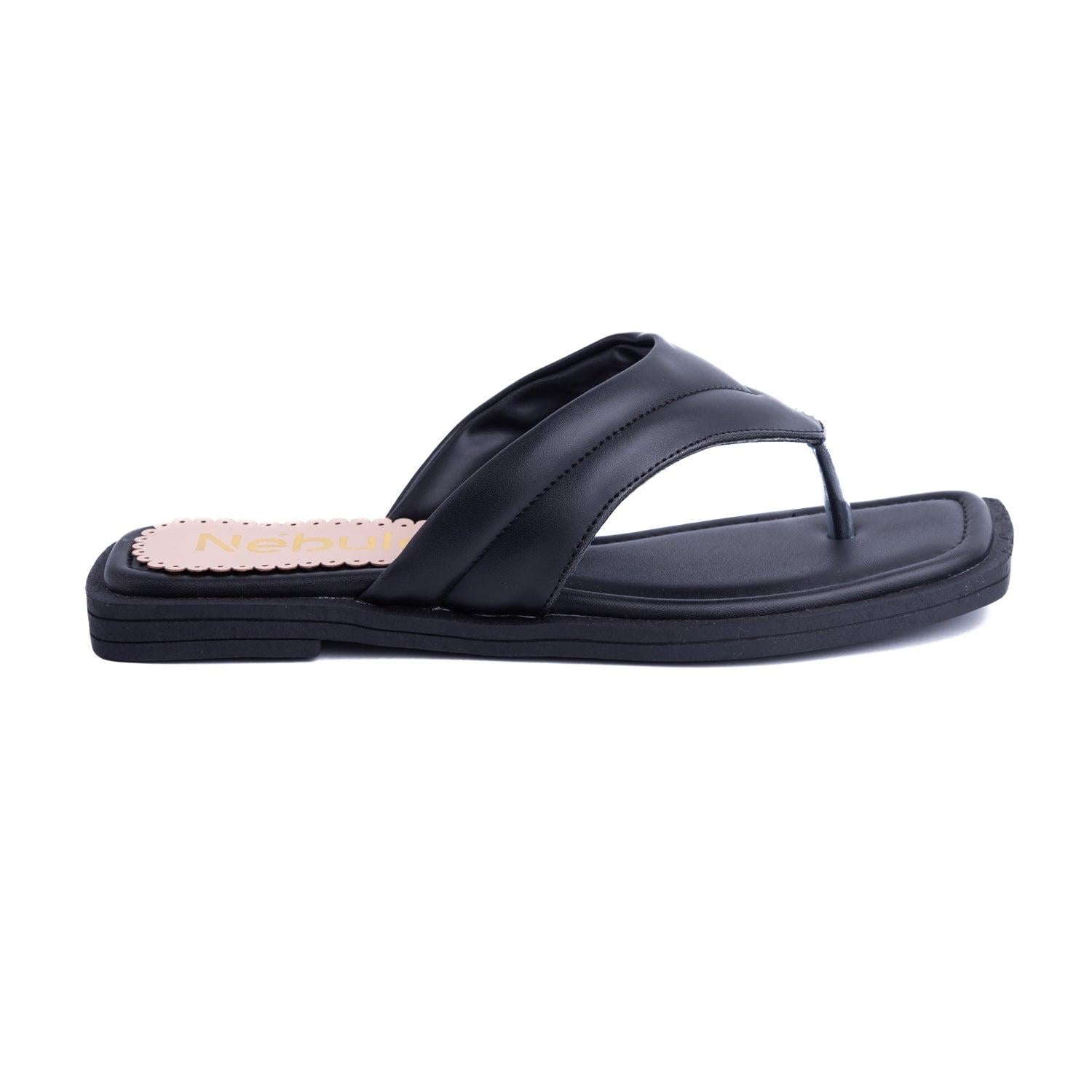SANDALIAS CASUALES MUJER NICOLE NEGRO - 4